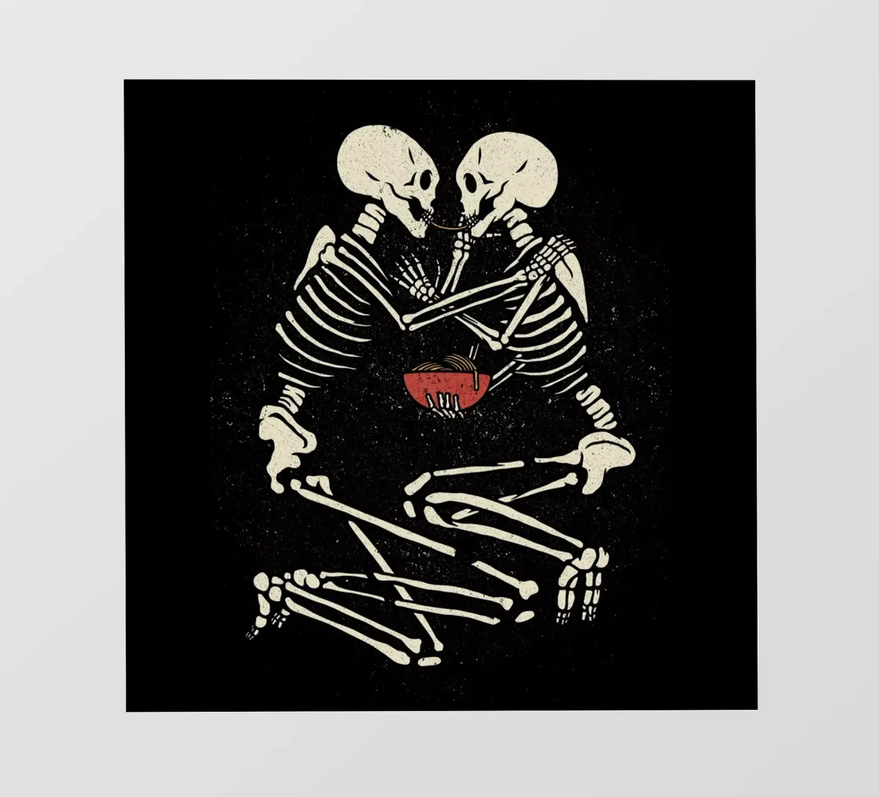 Lovers Of Valdaro Ramen telo in pvc da Tobe Fonseca