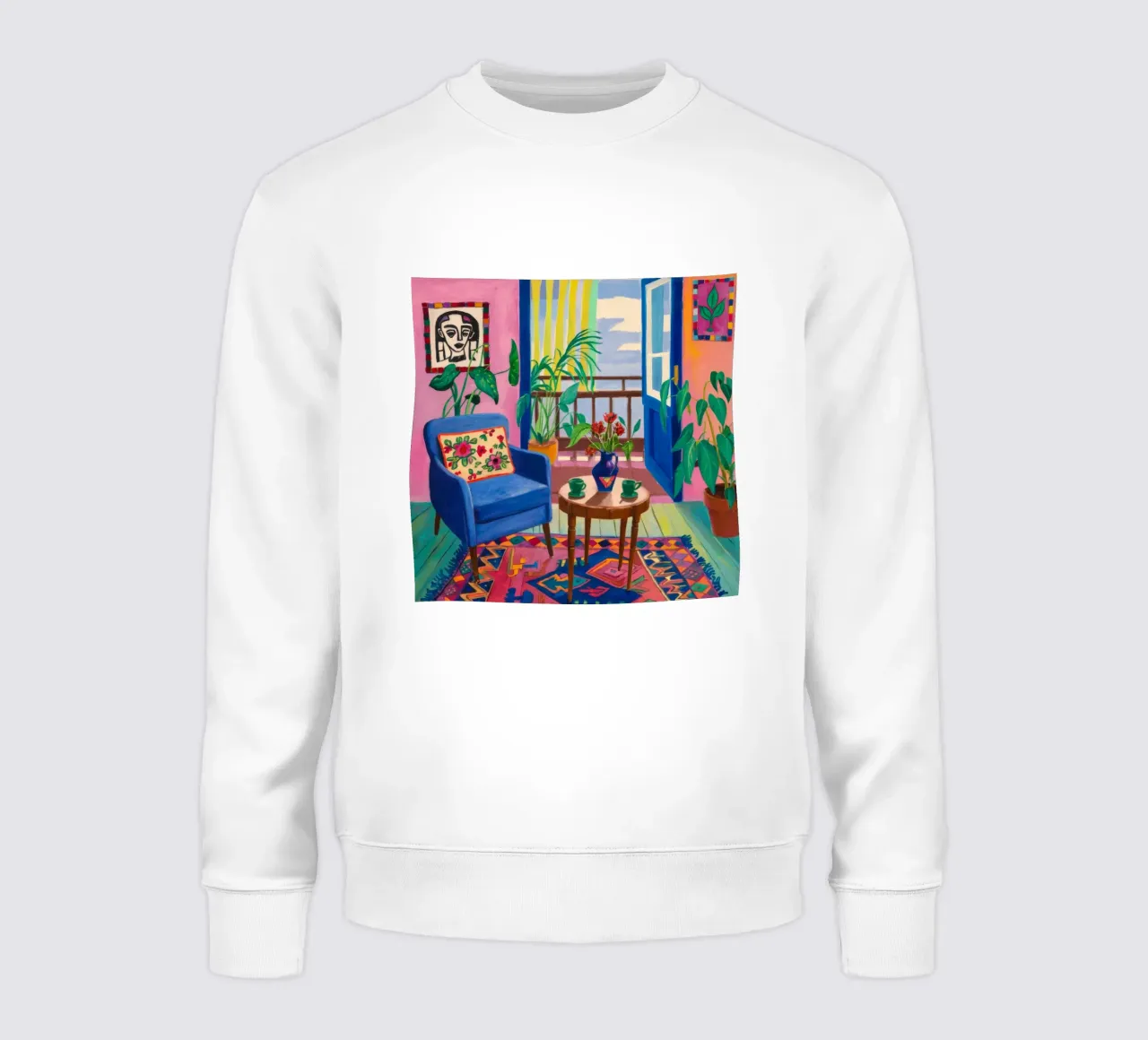 Eclectic Bloom Corner sudadera de Lumi Eyes