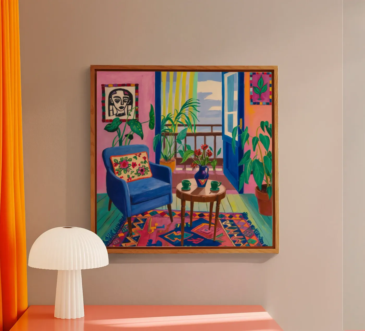 Eclectic Bloom Corner plexiglas de Lumi Eyes