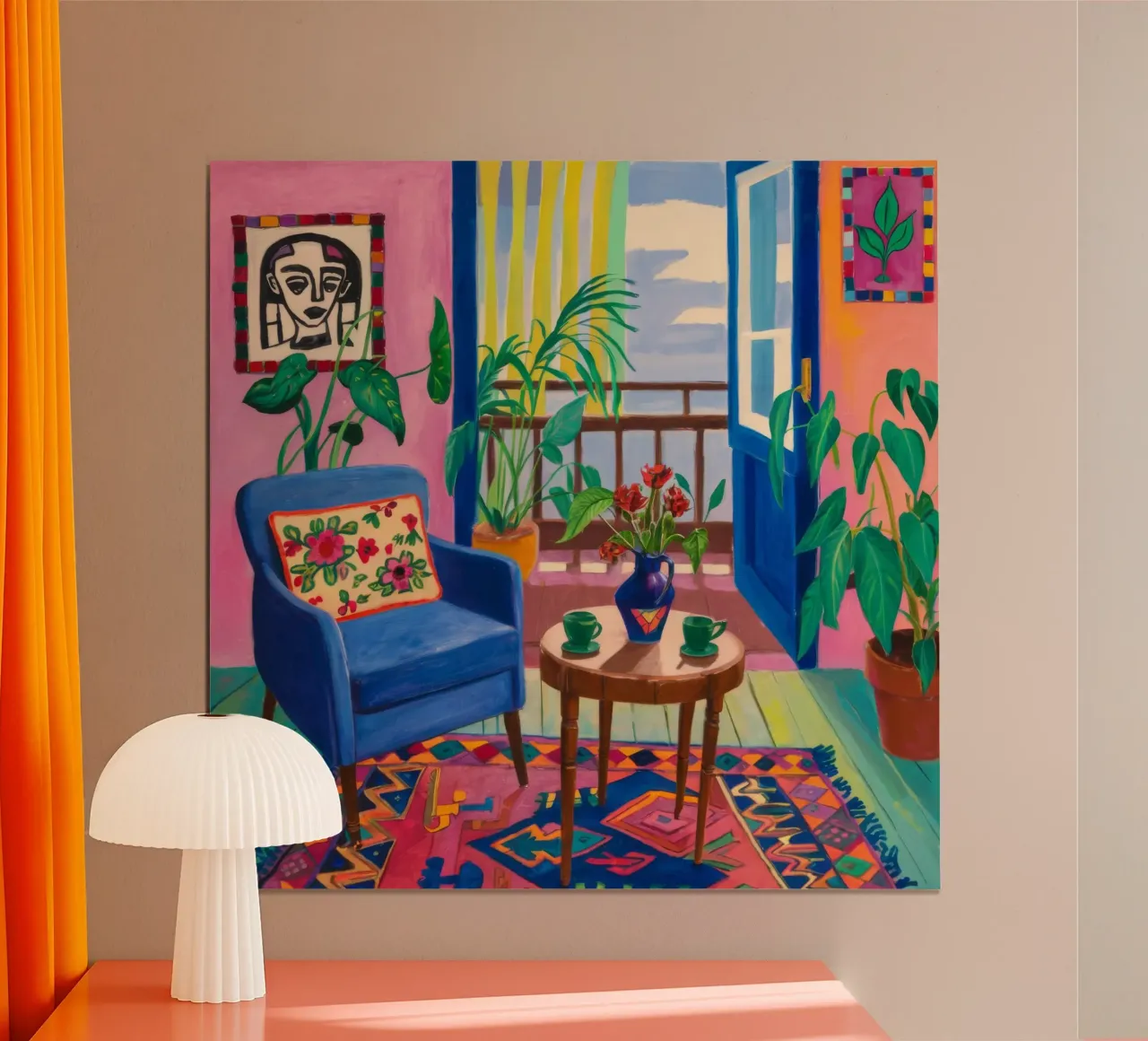 Eclectic Bloom Corner hahnemühle by Lumi Eyes