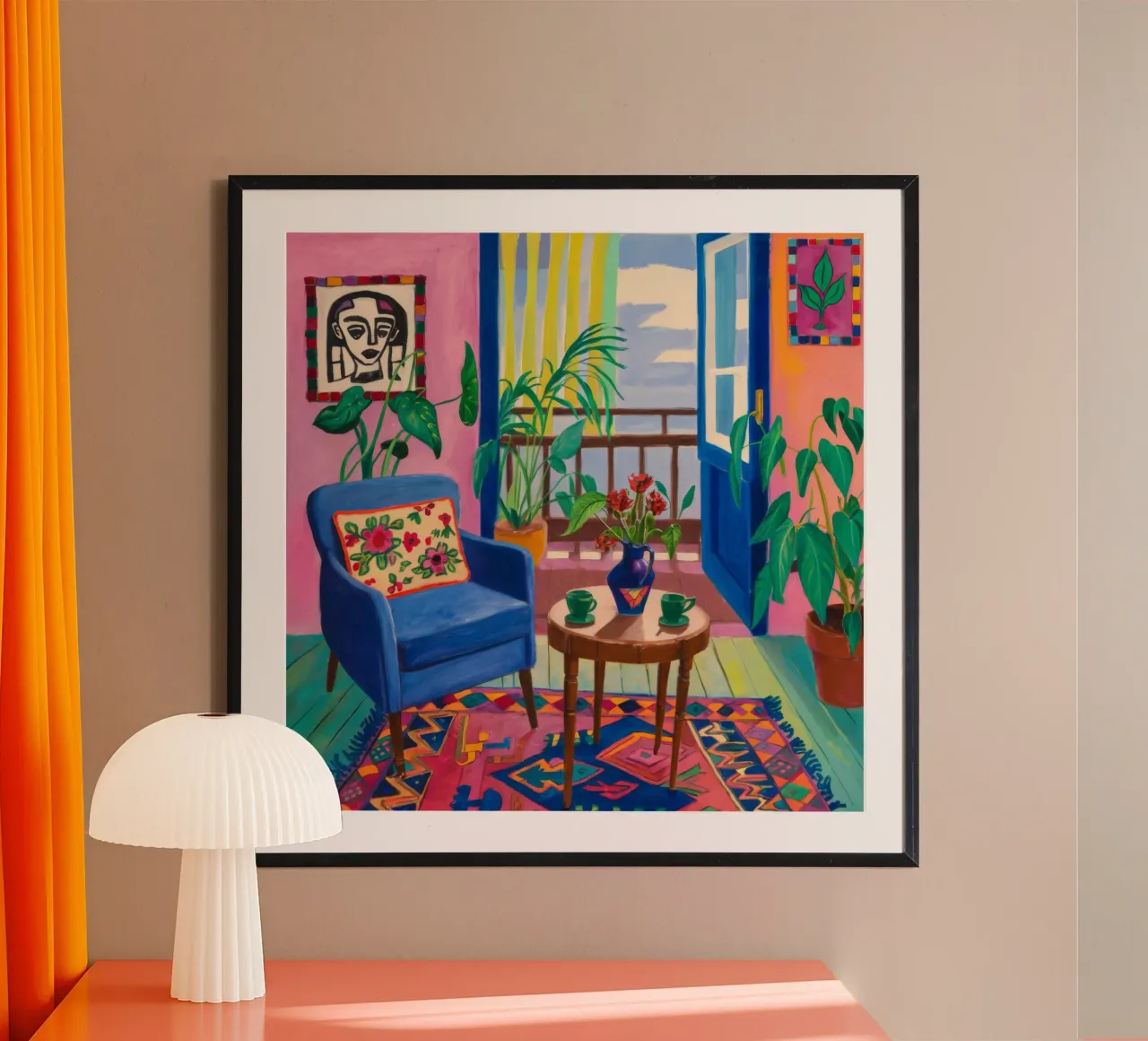 Eclectic Bloom Corner hahnemühle by Lumi Eyes