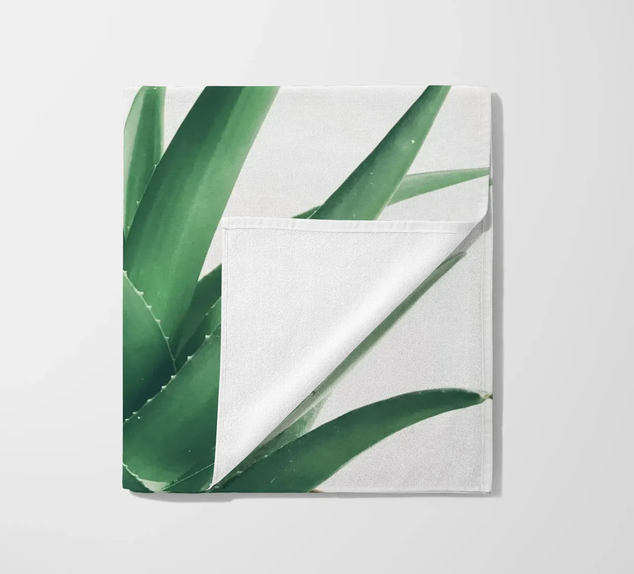 Leaves beach towel by Cassia Beck Photography