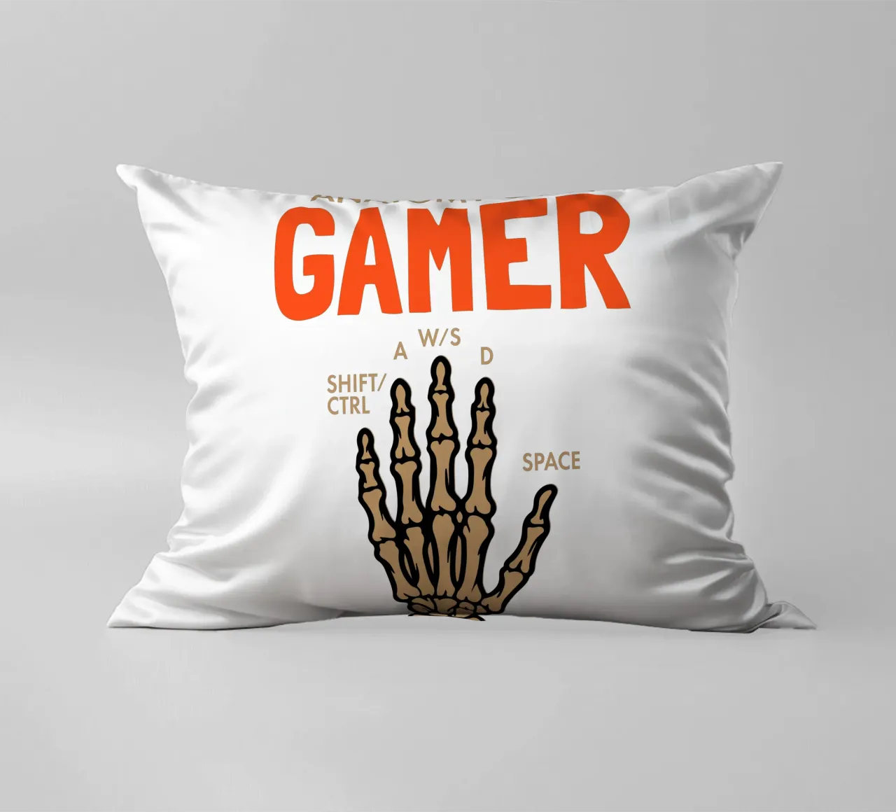 Anatomy of a Gamer cuscino da edsonramosart