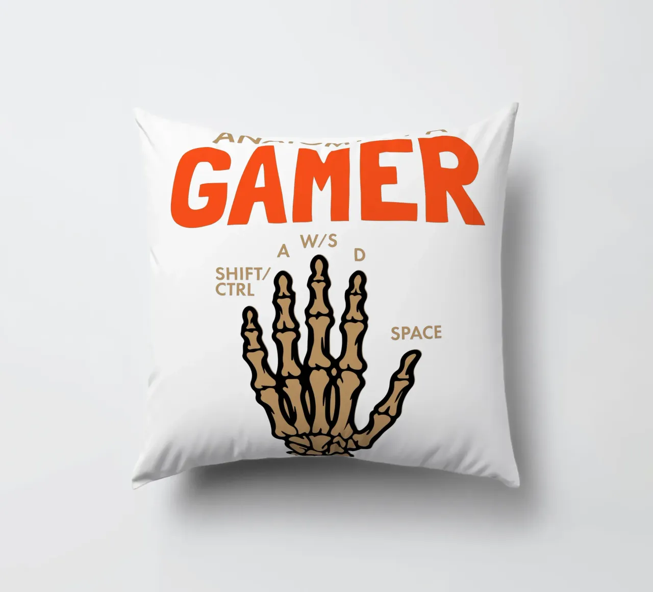 Anatomy of a Gamer cuscino da edsonramosart
