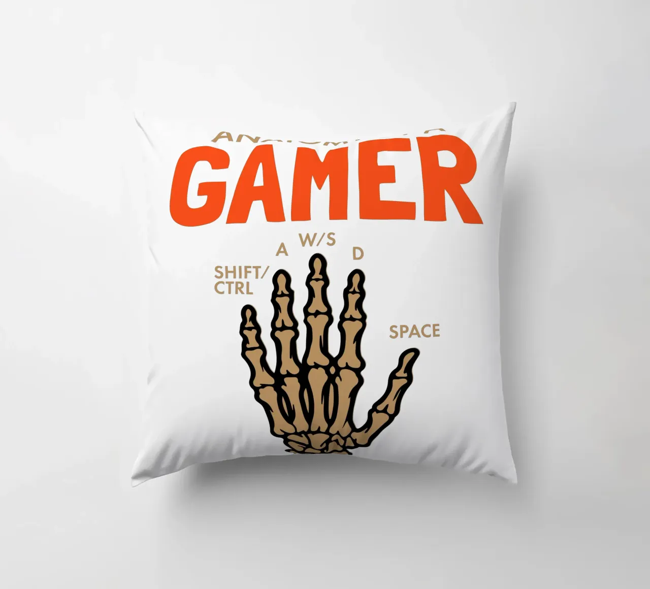 Anatomy of a Gamer cuscino da edsonramosart
