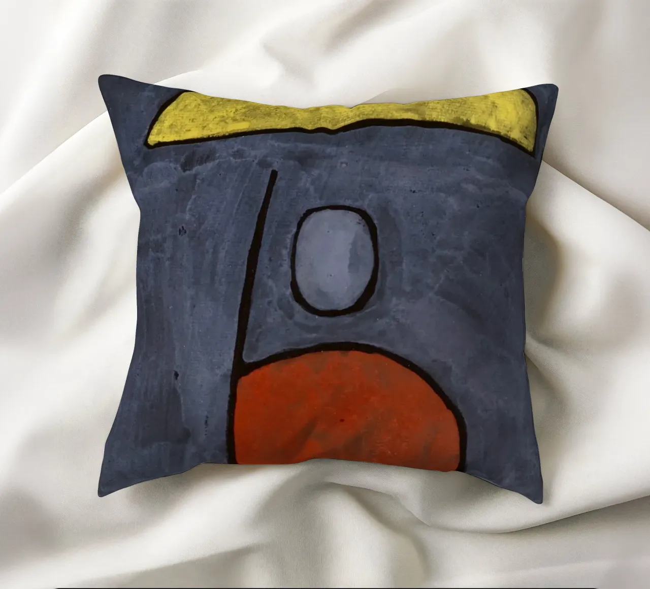 Paul Klee - Con ombrello (1939) cuscino da Wirla