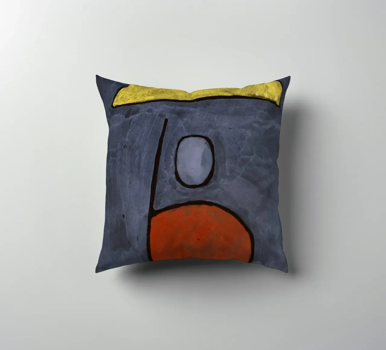 Paul Klee - Con ombrello (1939) cuscino da Wirla