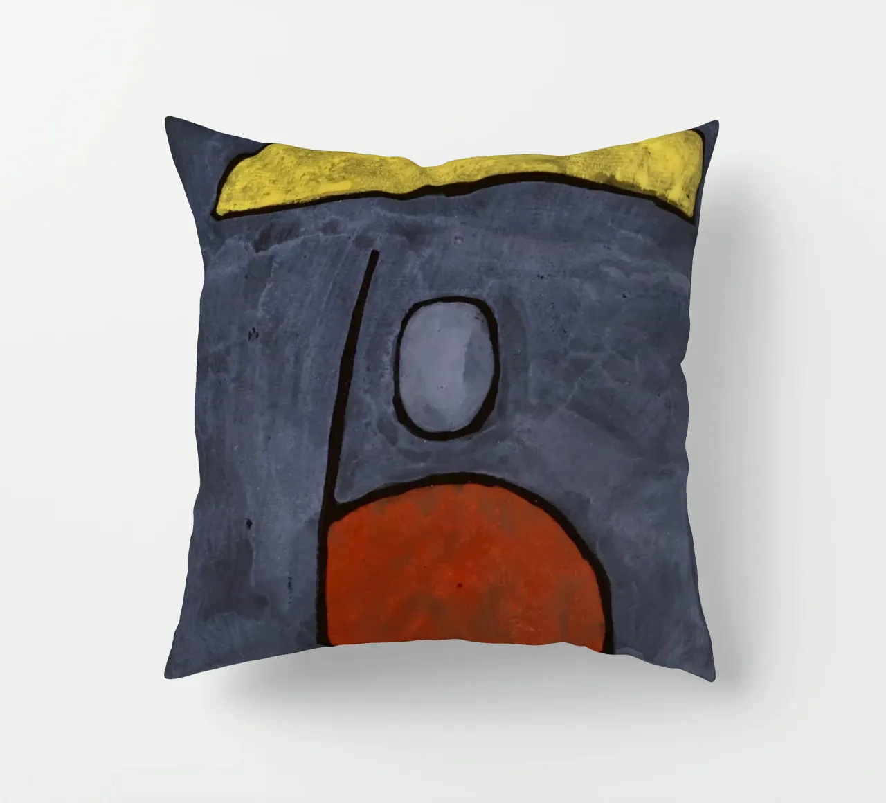 Paul Klee - Con ombrello (1939) cuscino da Wirla