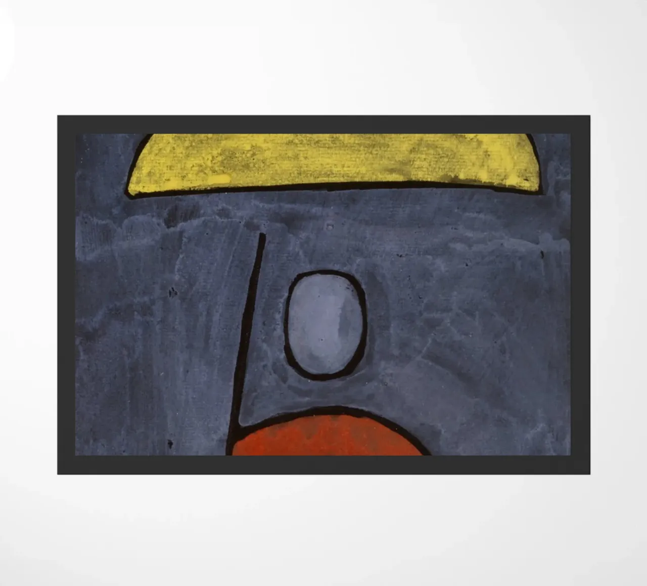Paul Klee - Con ombrello (1939) zerbino da Wirla