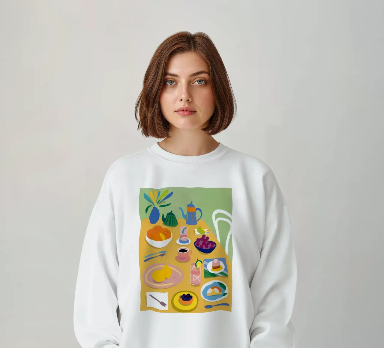 Frühstücksaufstrich Delight Sweatshirt von Chroma Haven