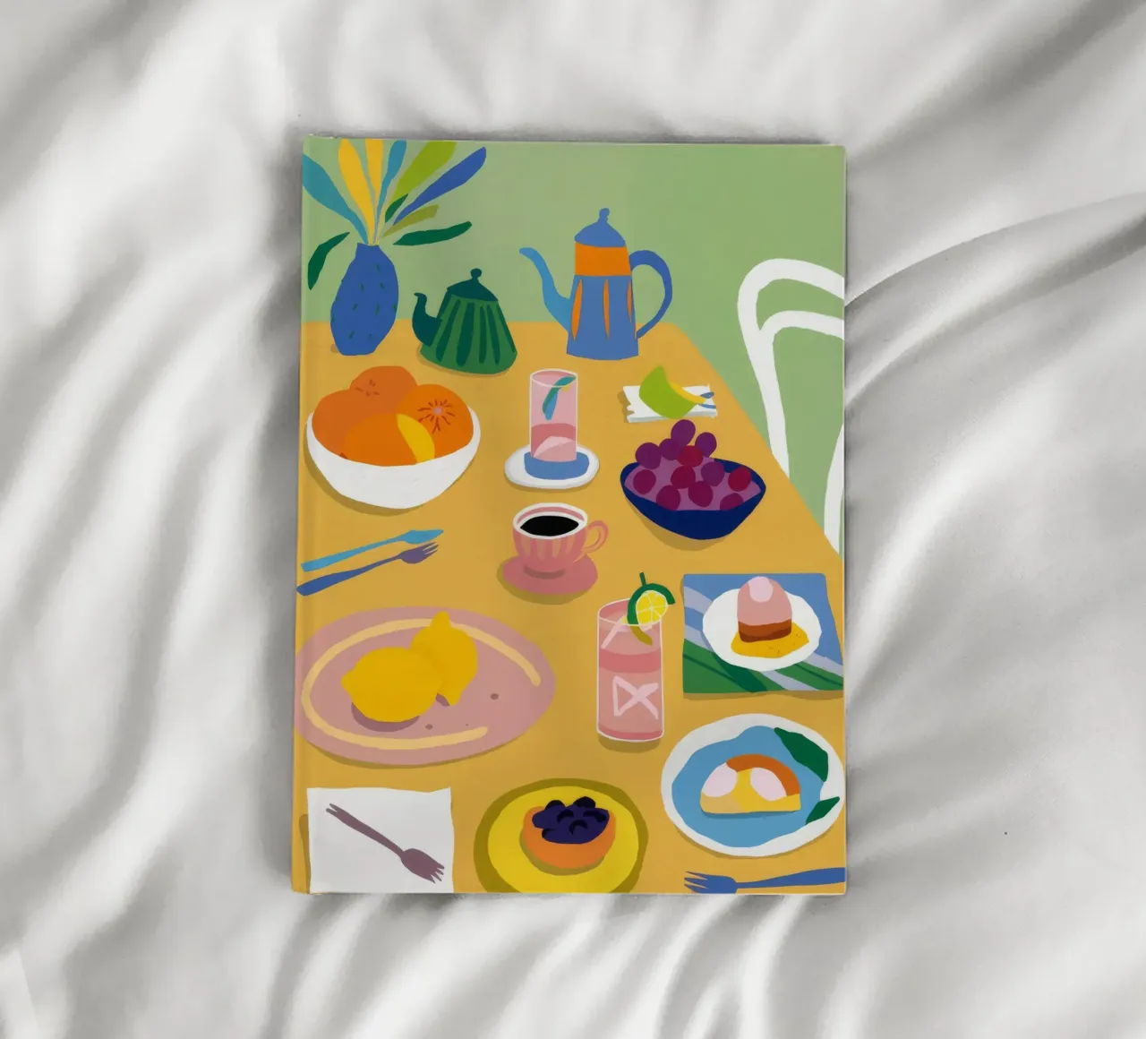 Breakfast Spread Delight notebook by Chroma Haven