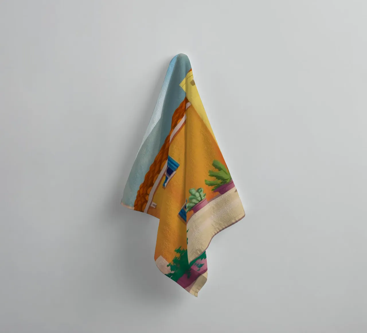 Cortile Citrus Calm asciugamano da bagno da Chroma Haven