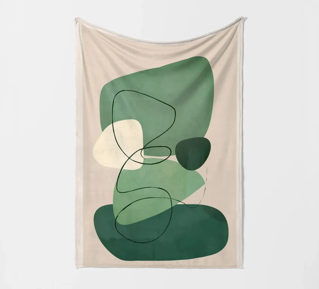 Floating Abstraction 2 coperta in pile da cityart