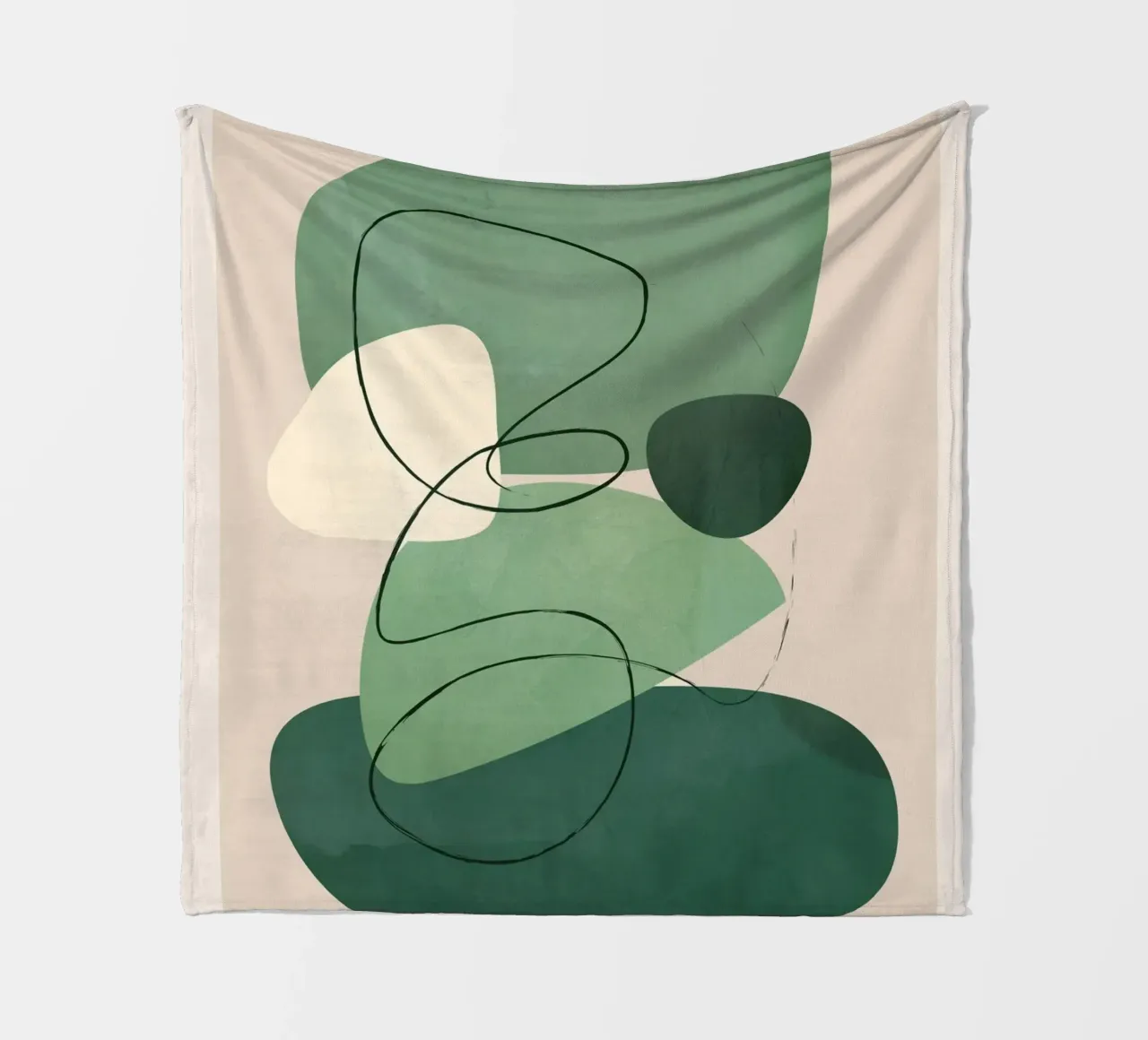 Floating Abstraction 2 coperta in pile da cityart