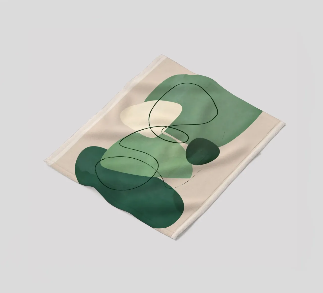 Floating Abstraction 2 coperta in pile da cityart