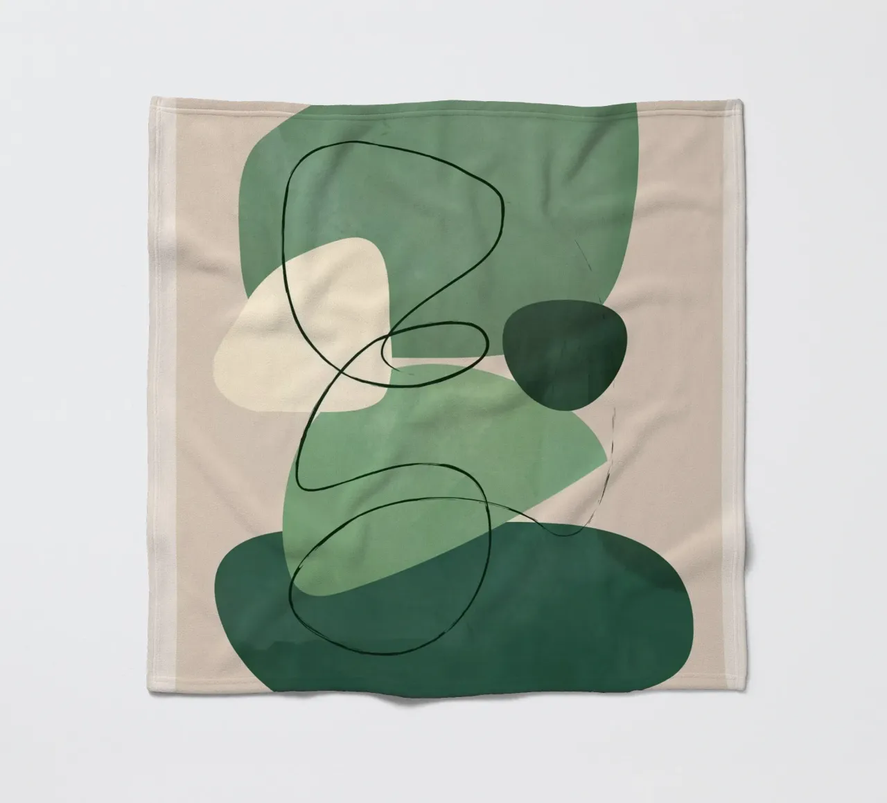 Floating Abstraction 2 coperta in pile da cityart