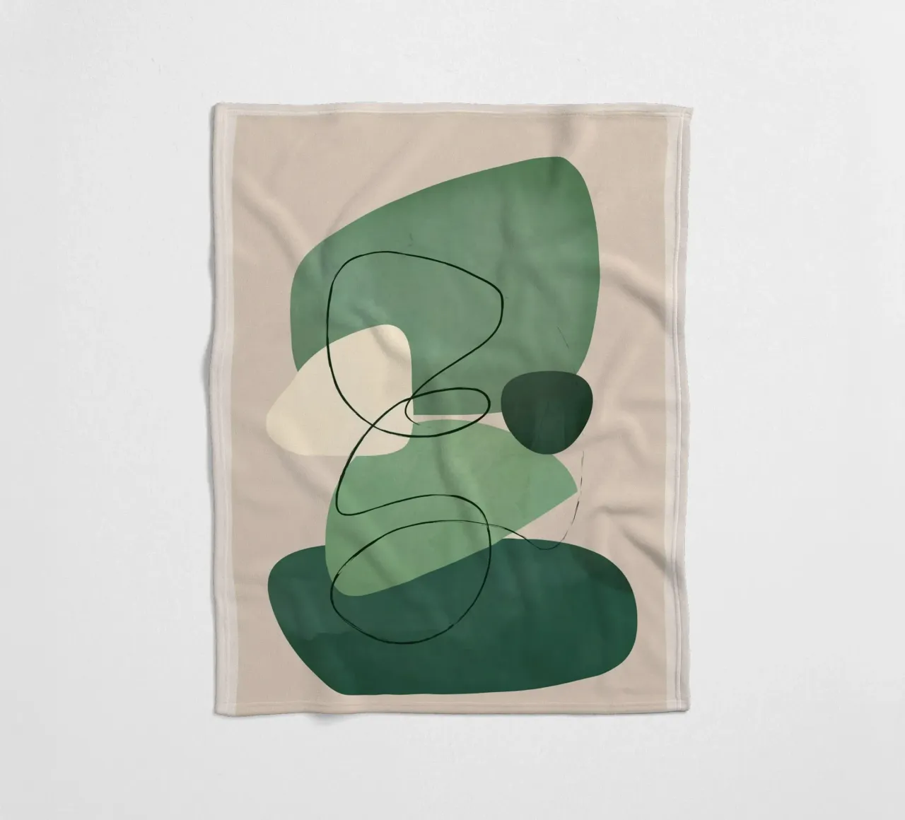 Floating Abstraction 2 coperta in pile da cityart