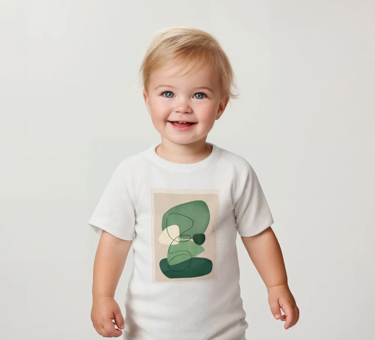Floating Abstraction 2 Baby T-Shirt von cityart