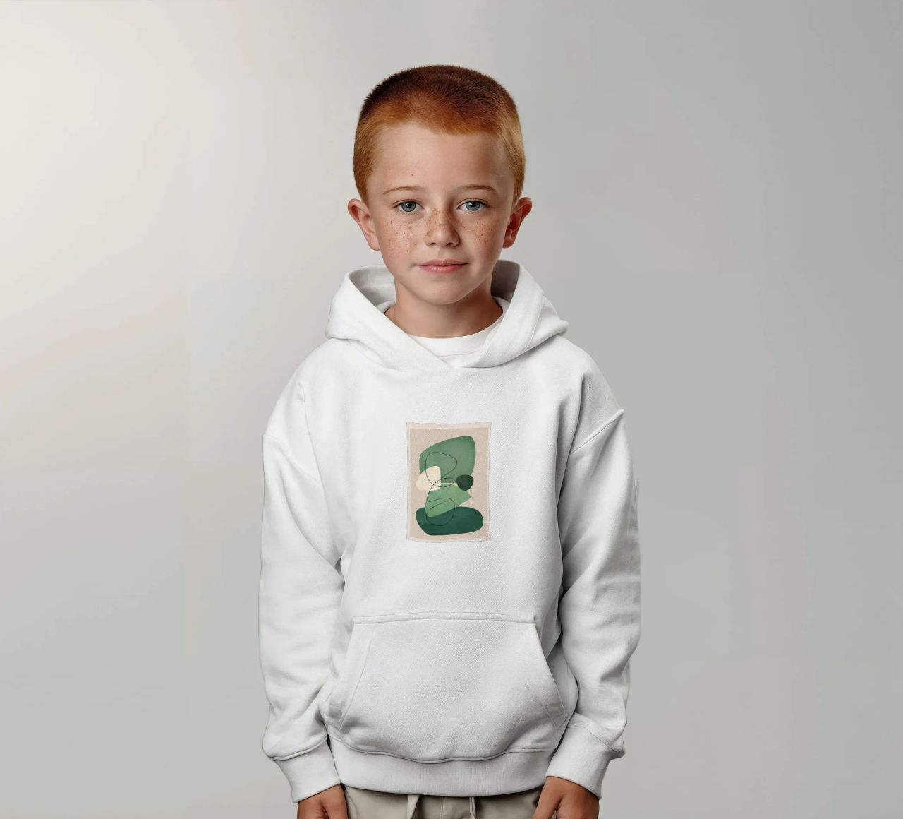 Floating Abstraction 2 felpa bambino con cappuccio da cityart