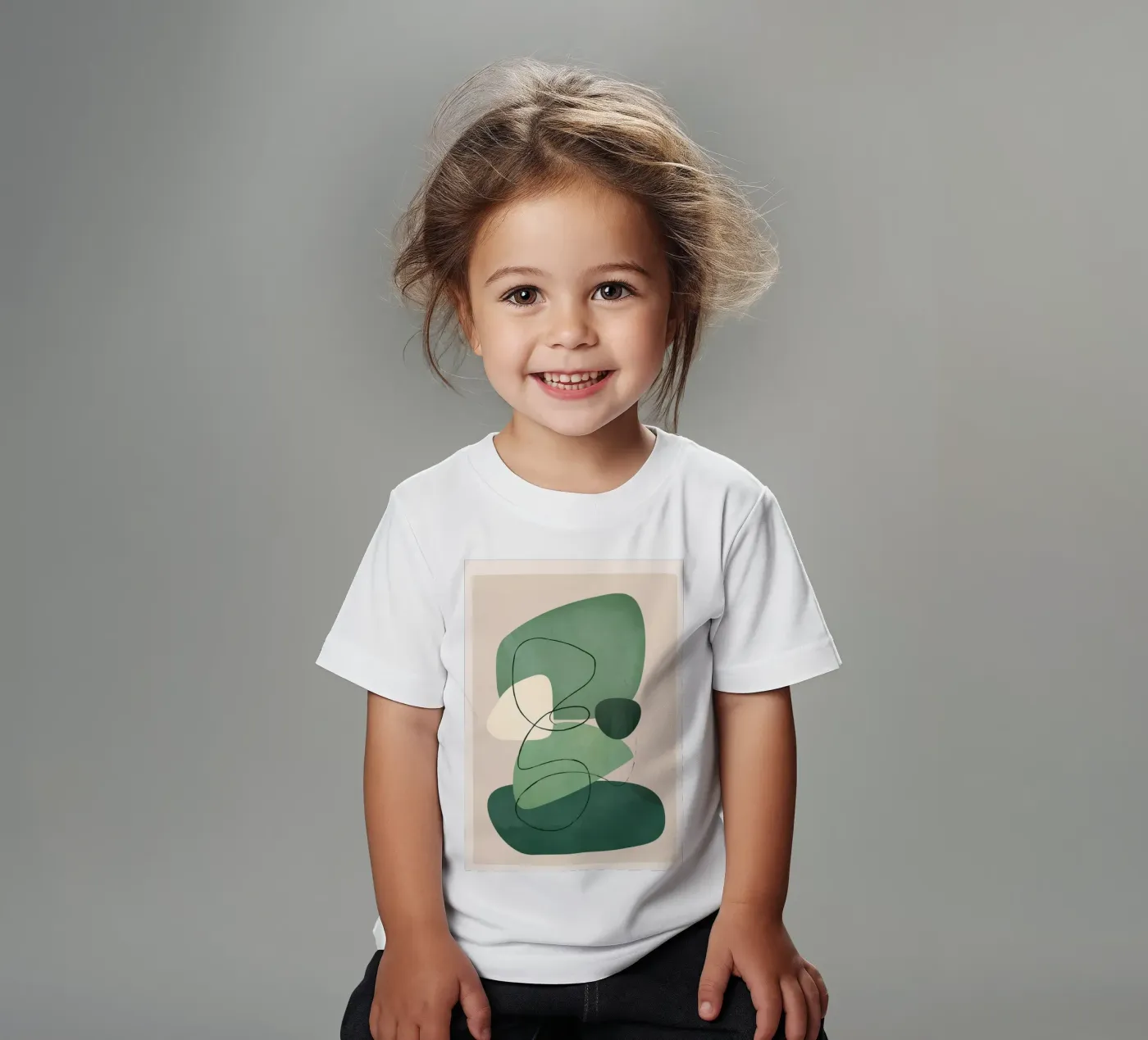 Floating Abstraction 2 t-shirt bambini da cityart