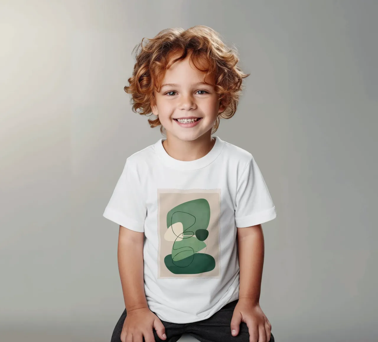 Floating Abstraction 2 t-shirt bambini da cityart