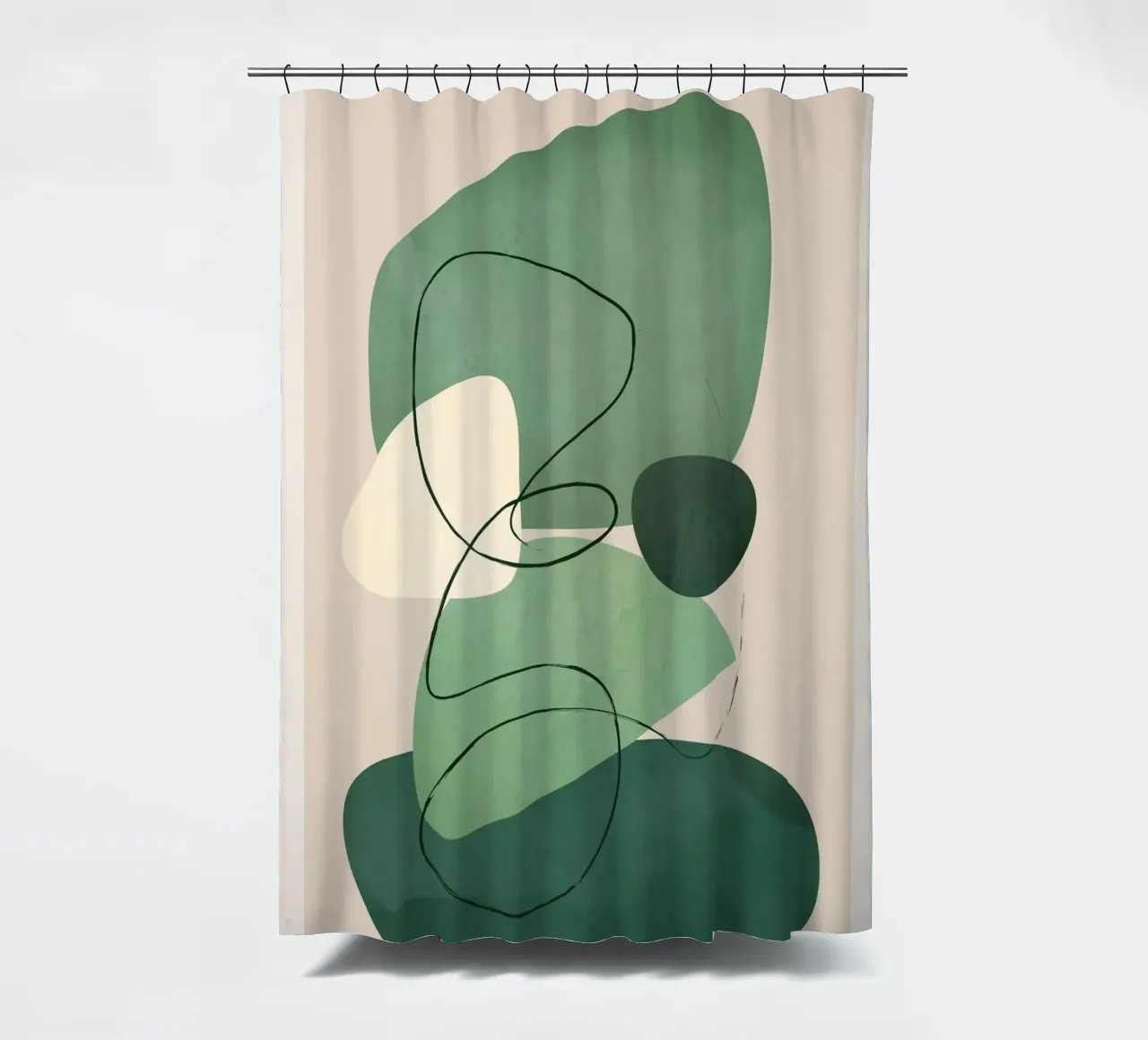 Floating Abstraction 2 tenda da doccia da cityart
