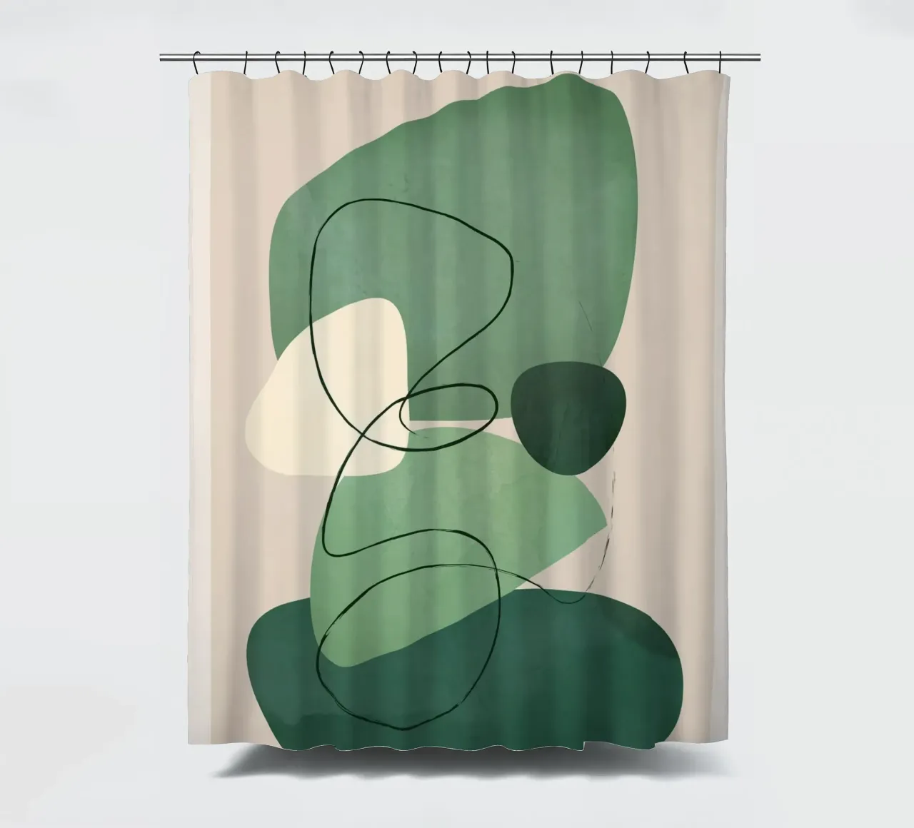 Floating Abstraction 2 tenda da doccia da cityart