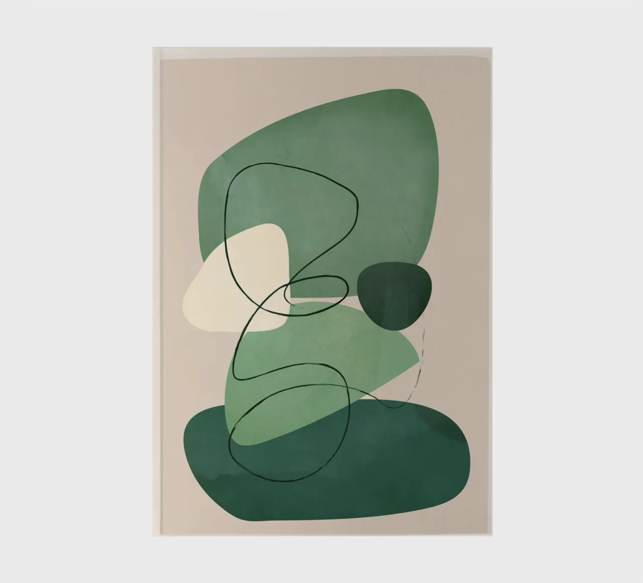 Floating Abstraction 2 notebook by cityart