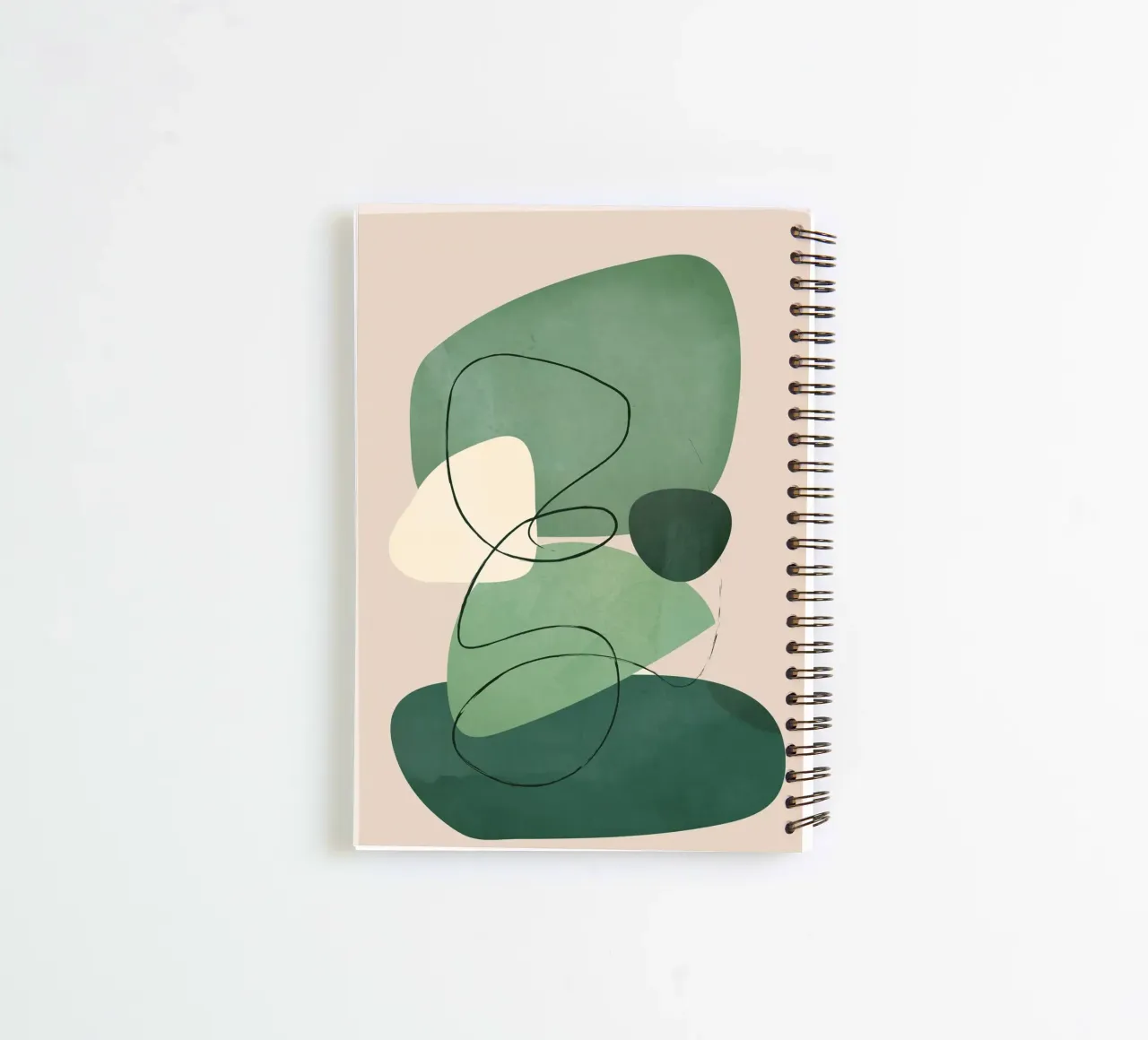 Floating Abstraction 2 spiral notebook by cityart