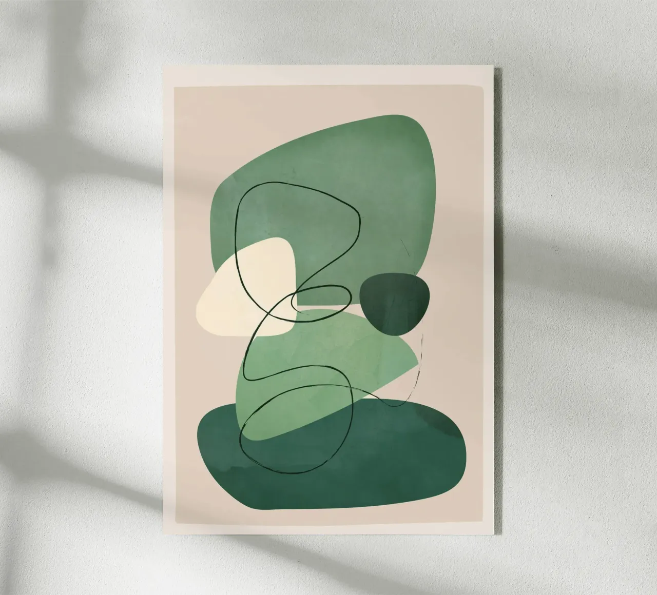 Floating Abstraction 2 Acryl-Glas von cityart