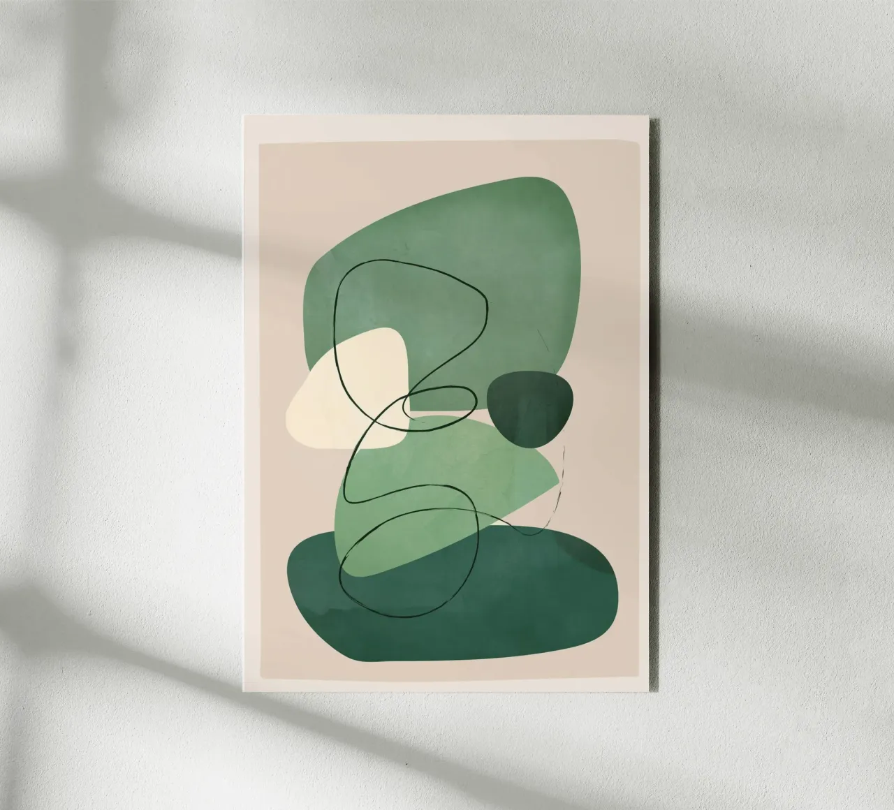 Floating Abstraction 2 Alu-Dibond von cityart