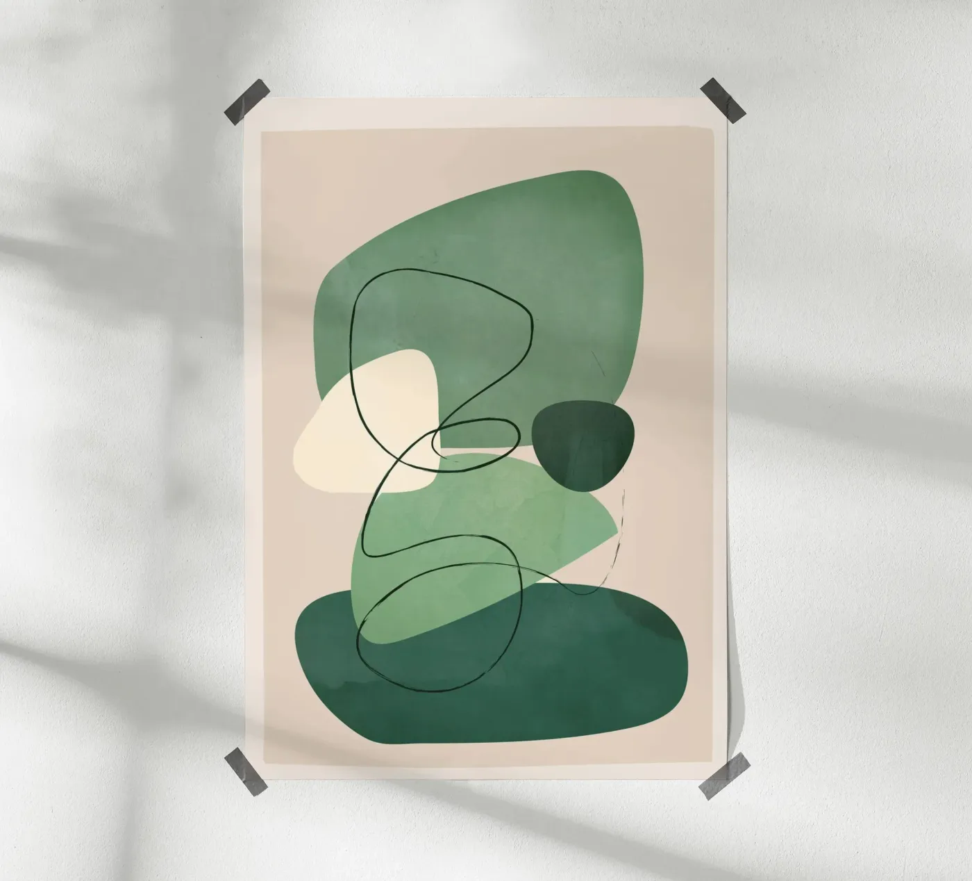 Floating Abstraction 2 poster da cityart