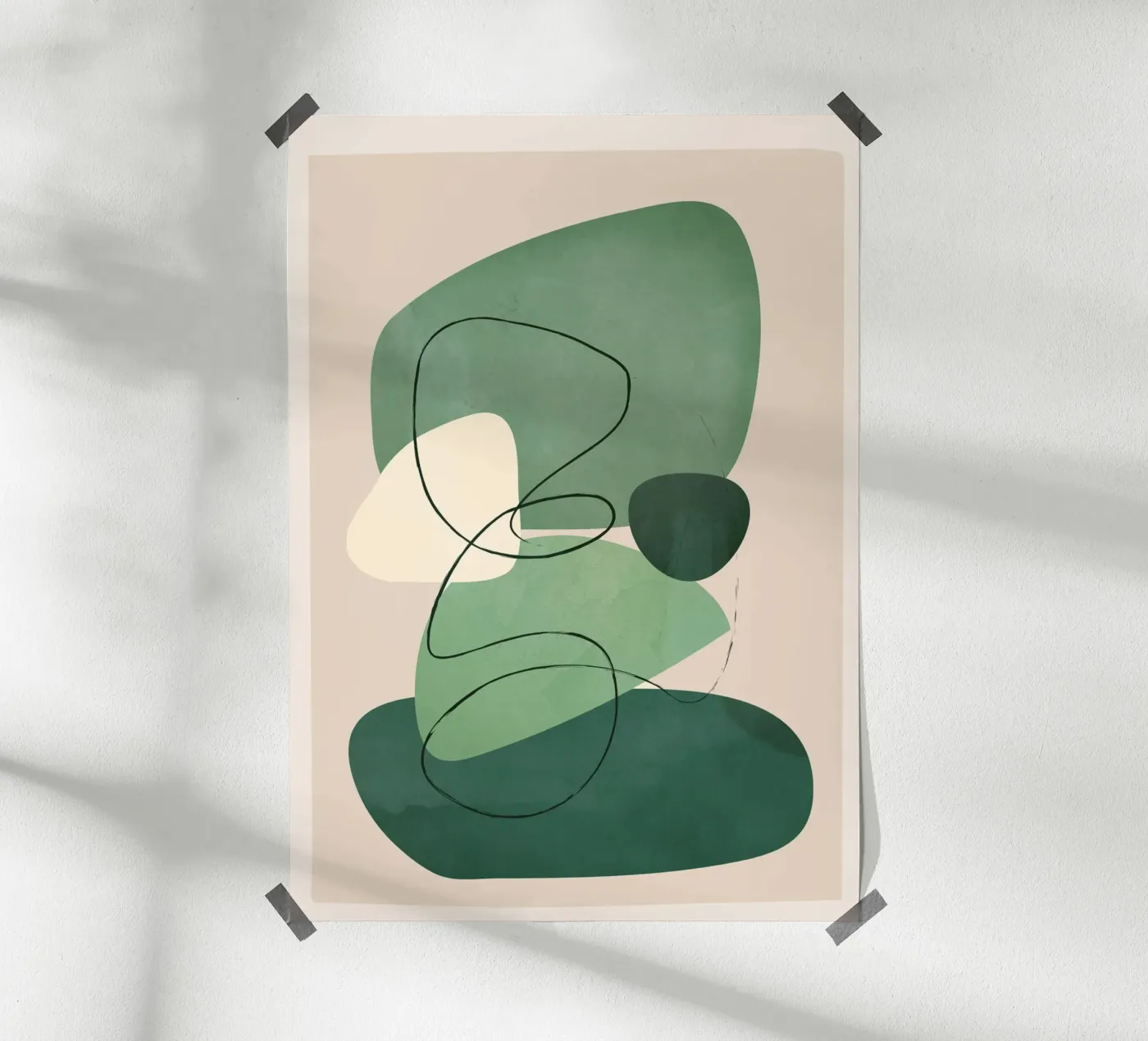 Floating Abstraction 2 poster da cityart