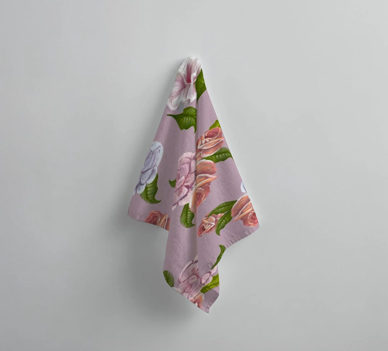 Motif floral ancien serviette de bain de gulsengunel