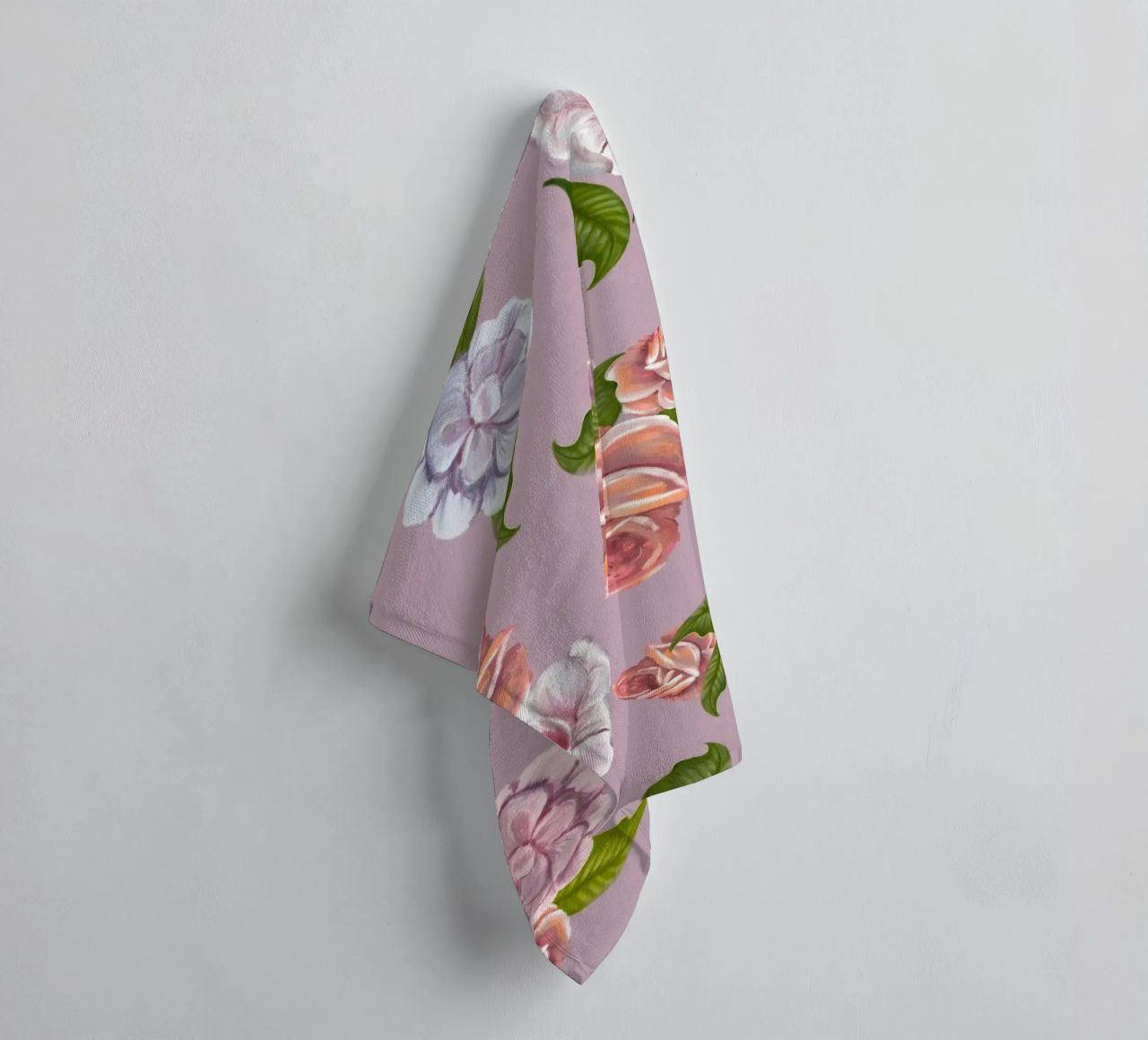 Motif floral ancien serviette de bain de gulsengunel