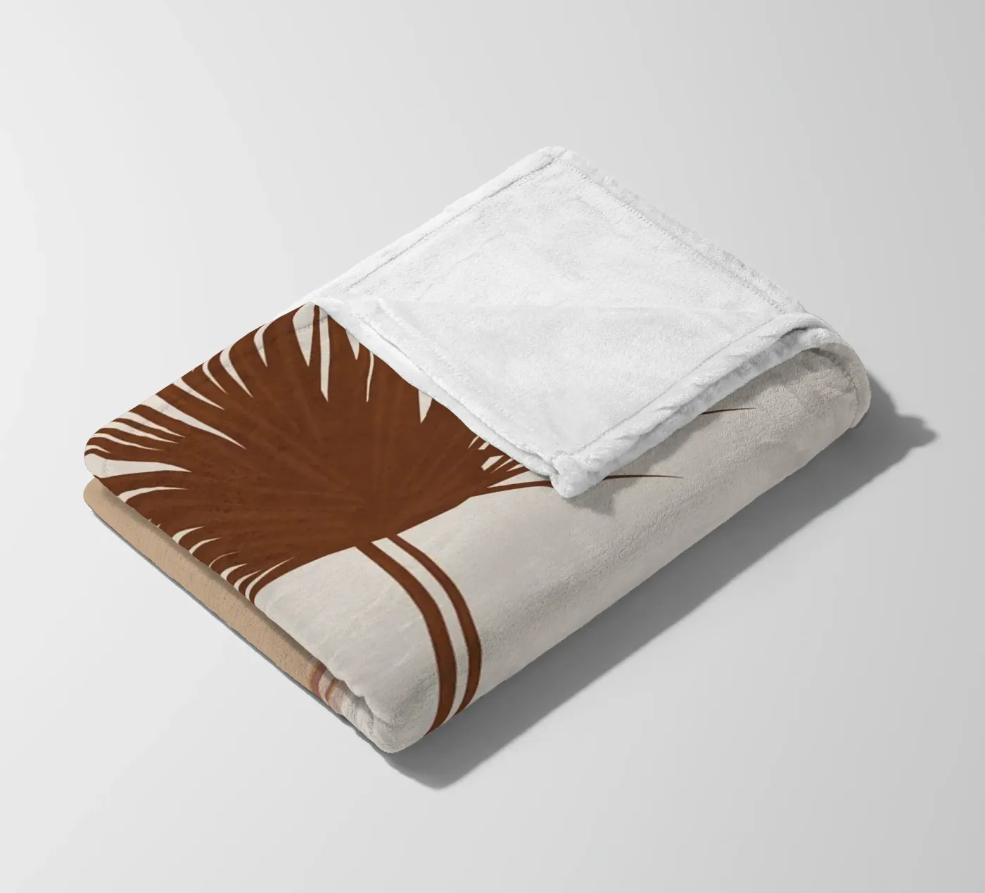 Leaf fleece blanket by cityart