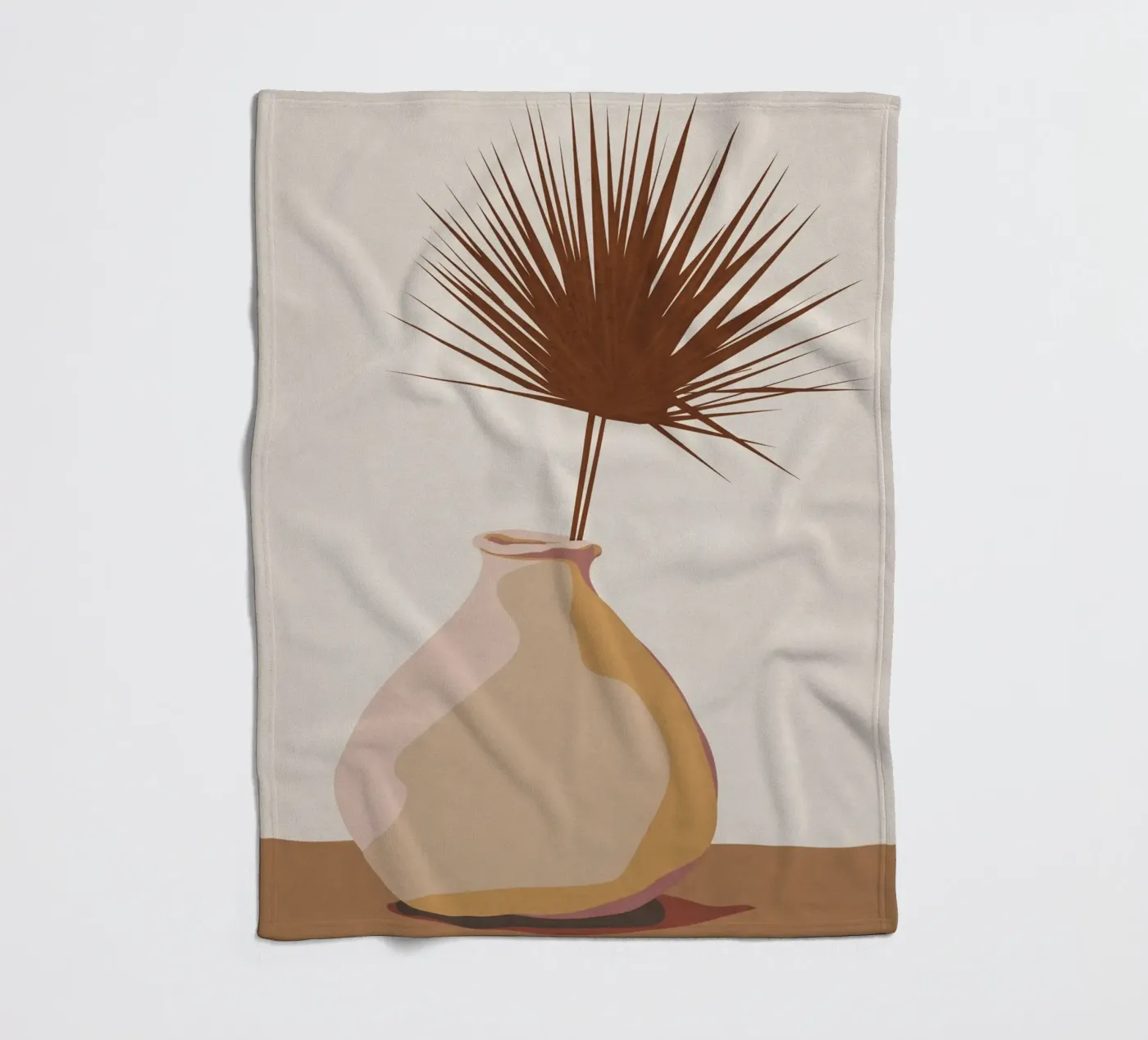 Leaf coperta in pile da cityart