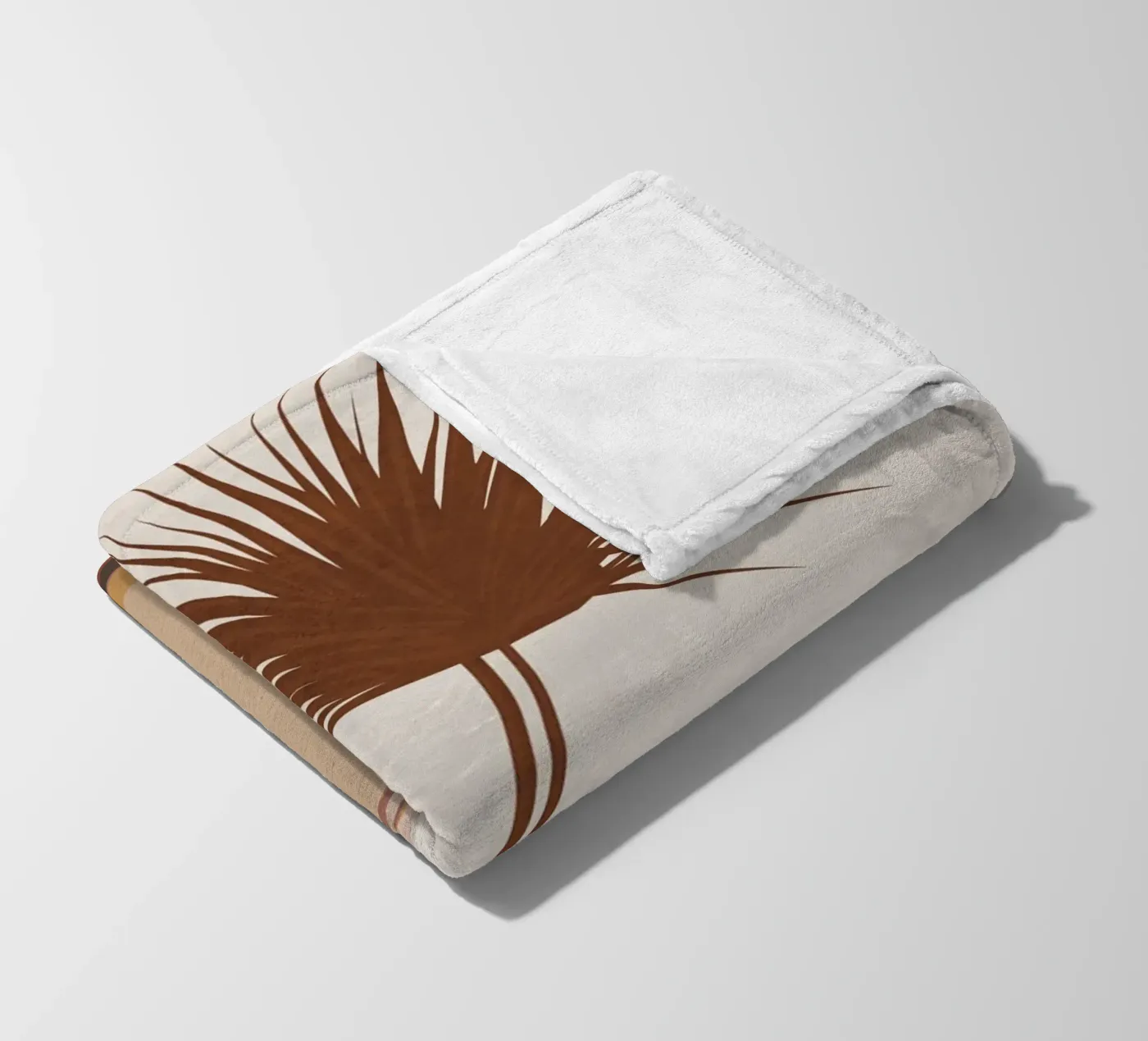 Leaf fleece blanket by cityart