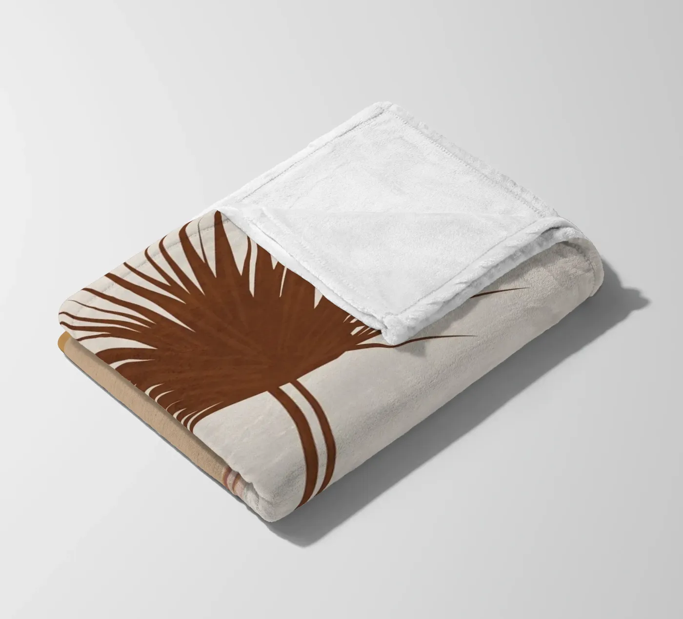 Leaf coperta in pile da cityart