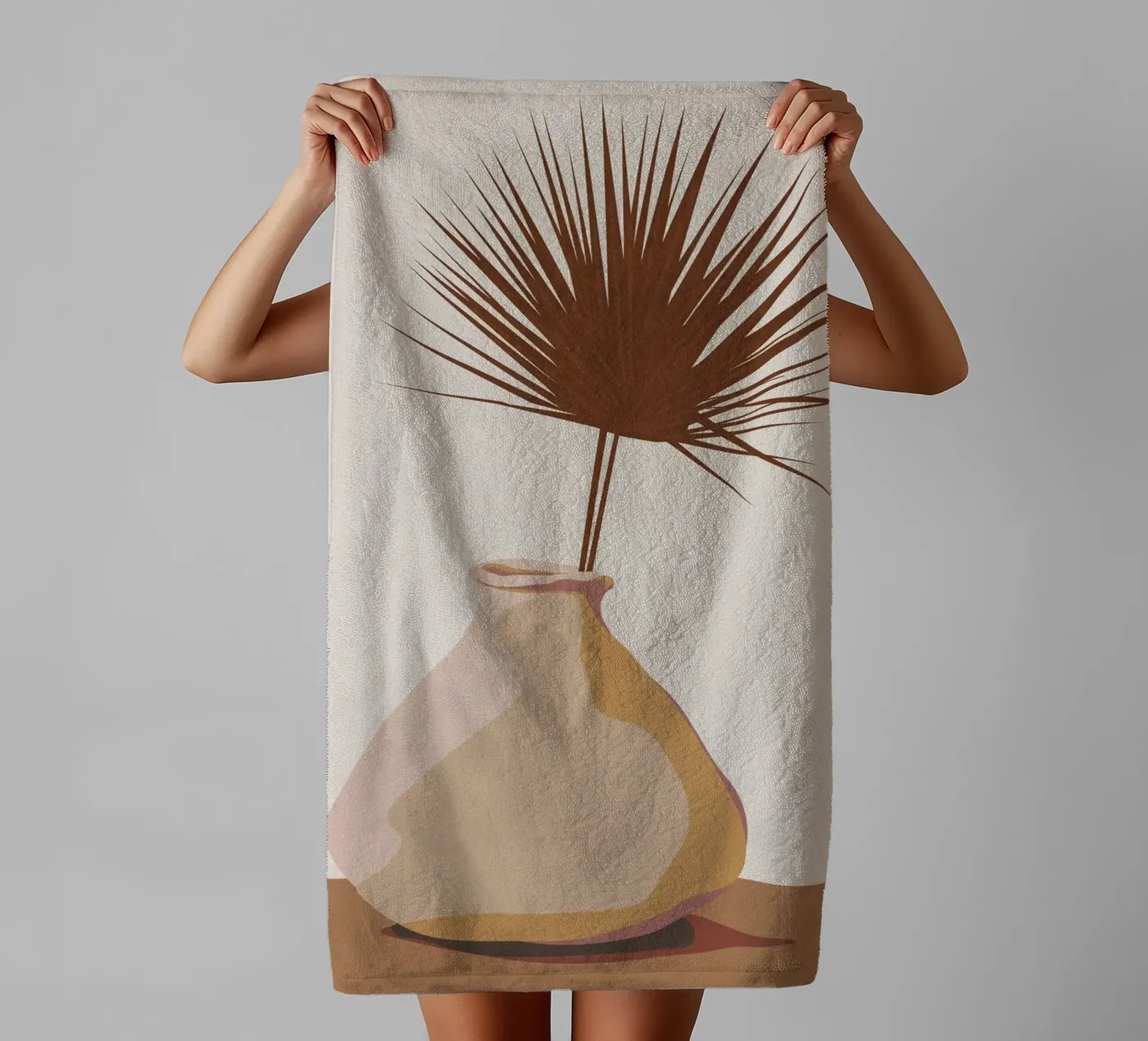 Leaf badhanddoek van cityart