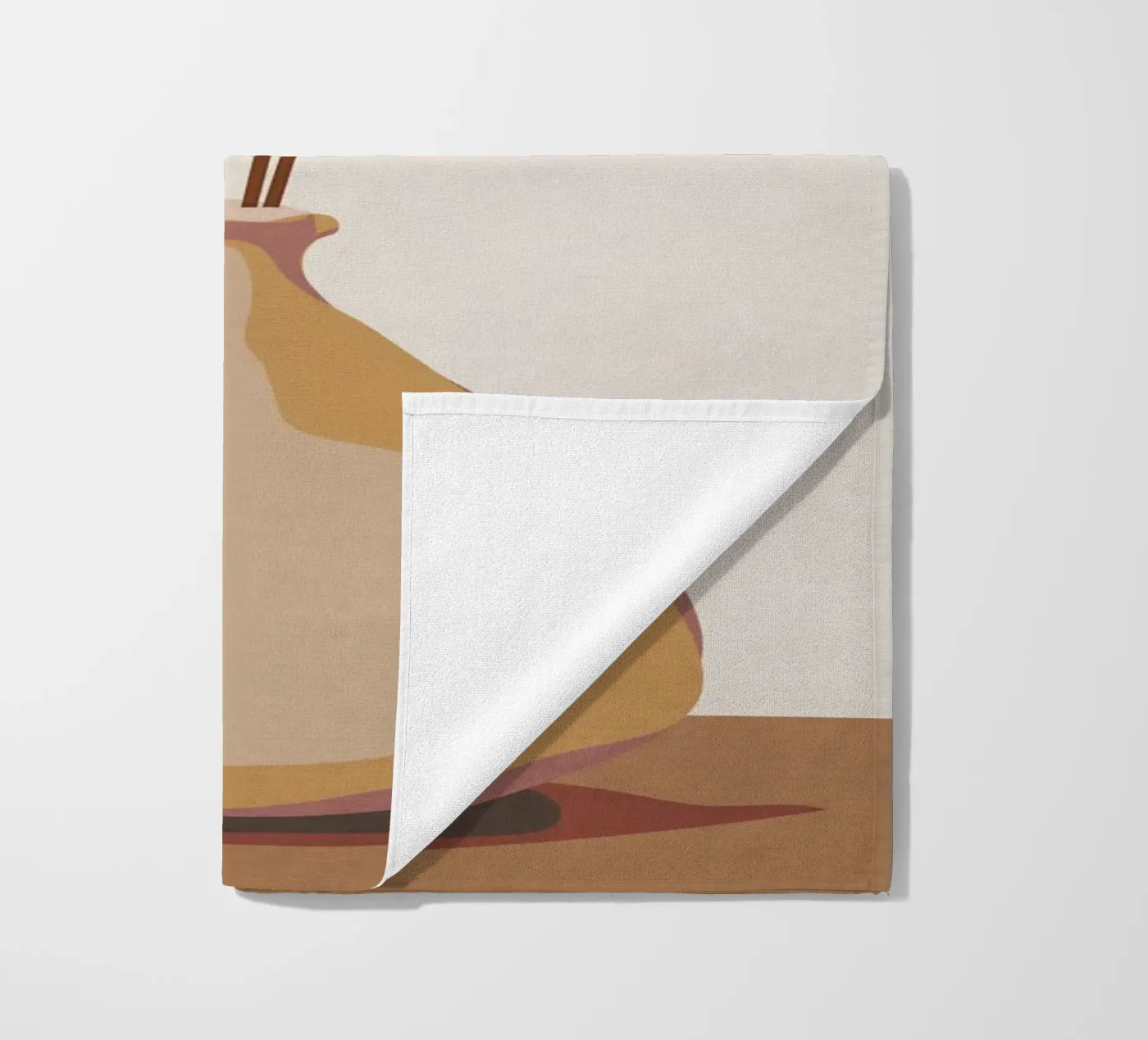 Leaf beach towel by cityart