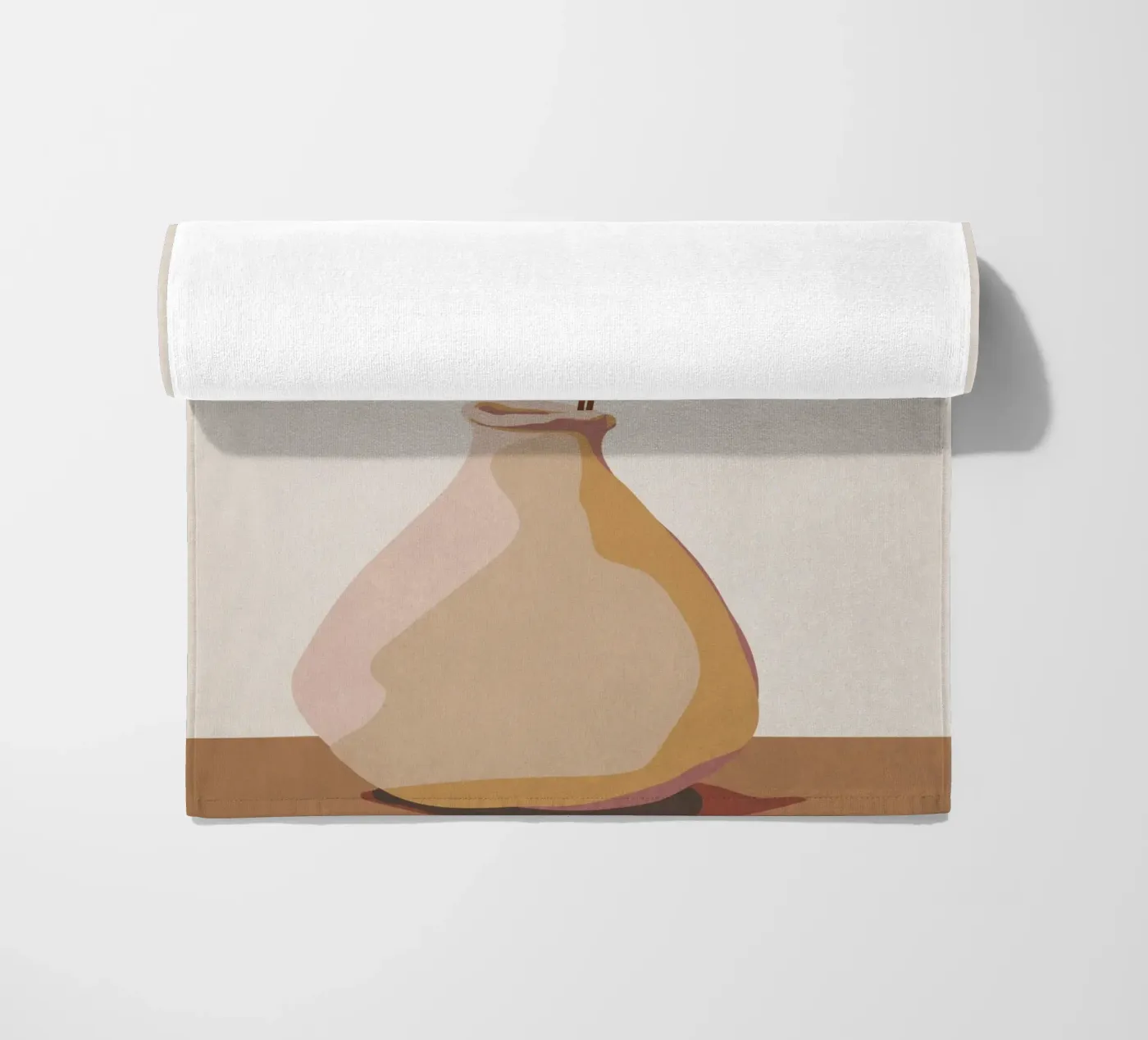 Leaf beach towel by cityart