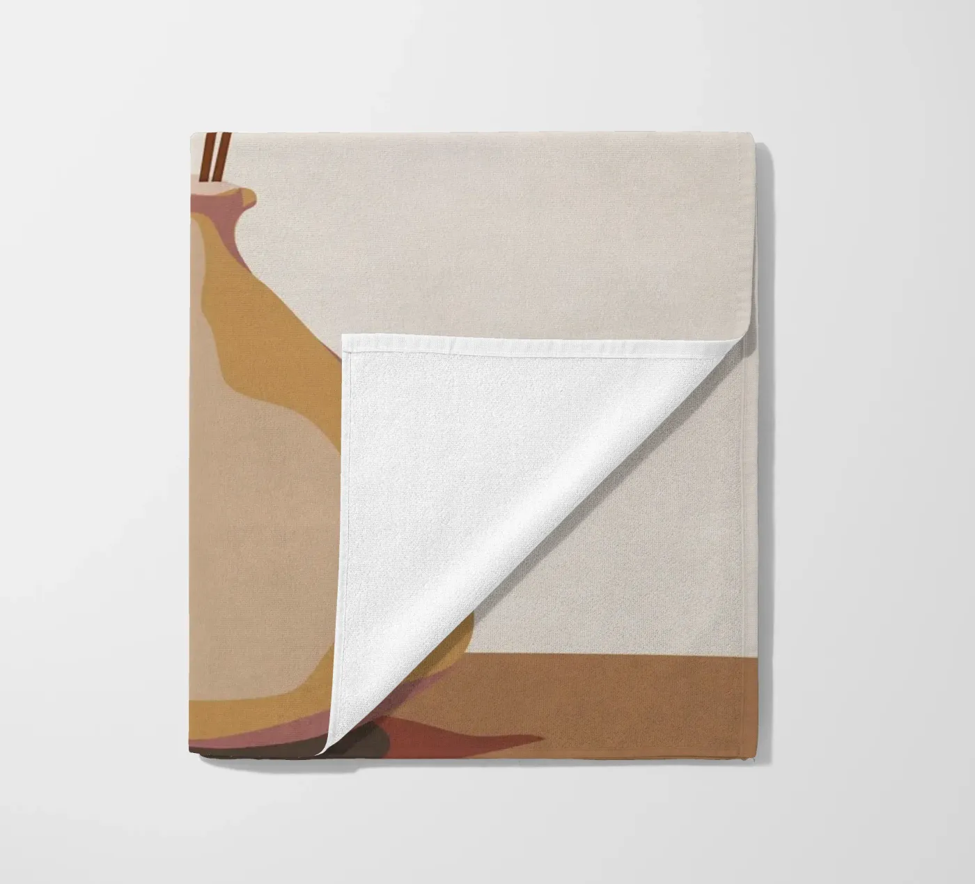 Leaf beach towel by cityart