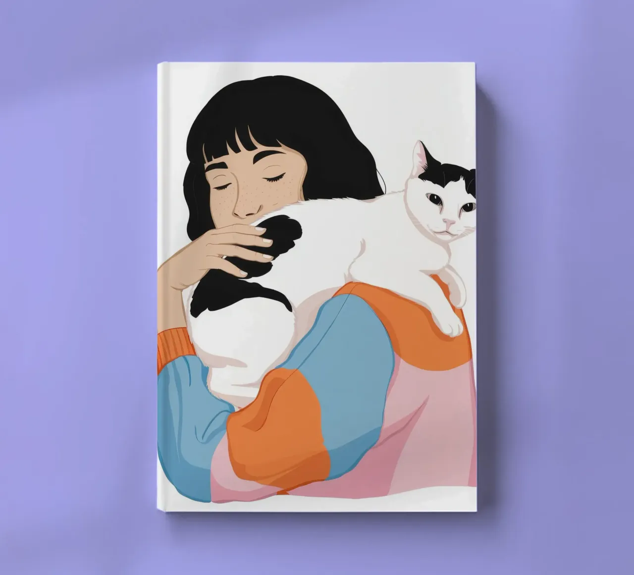 Affection douce pour les chats carnet de notes de Chroma Haven