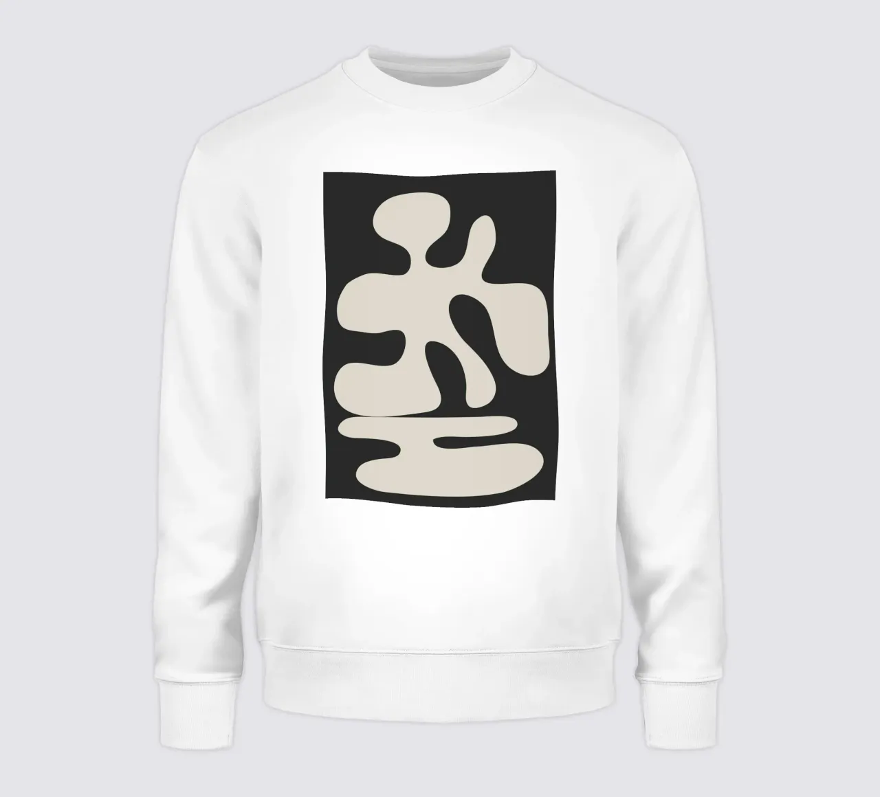 Modern Abstract Shapes 1 sweat de Nadjaa
