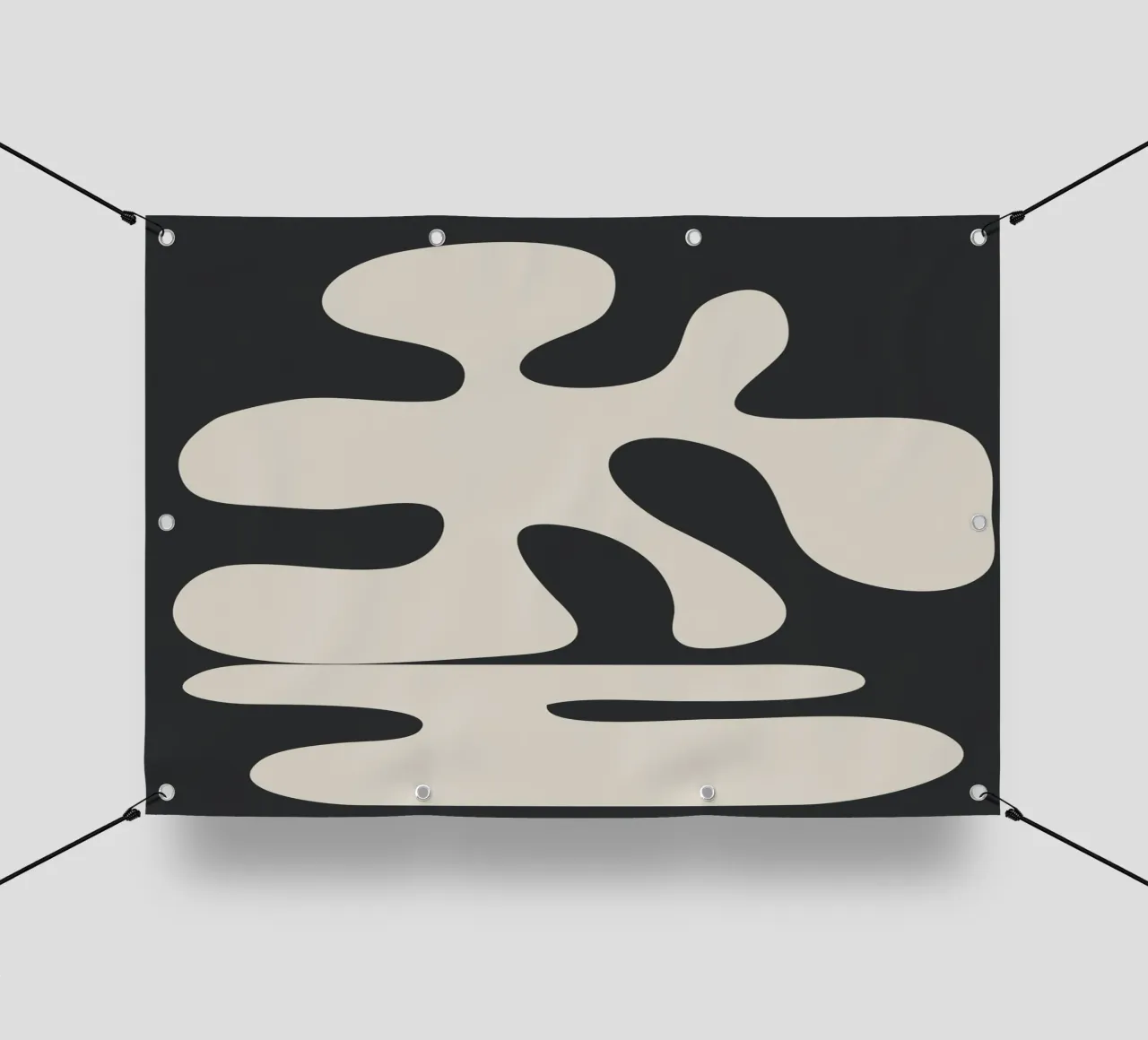 Modern Abstract Shapes 1 telo in pvc da Nadjaa