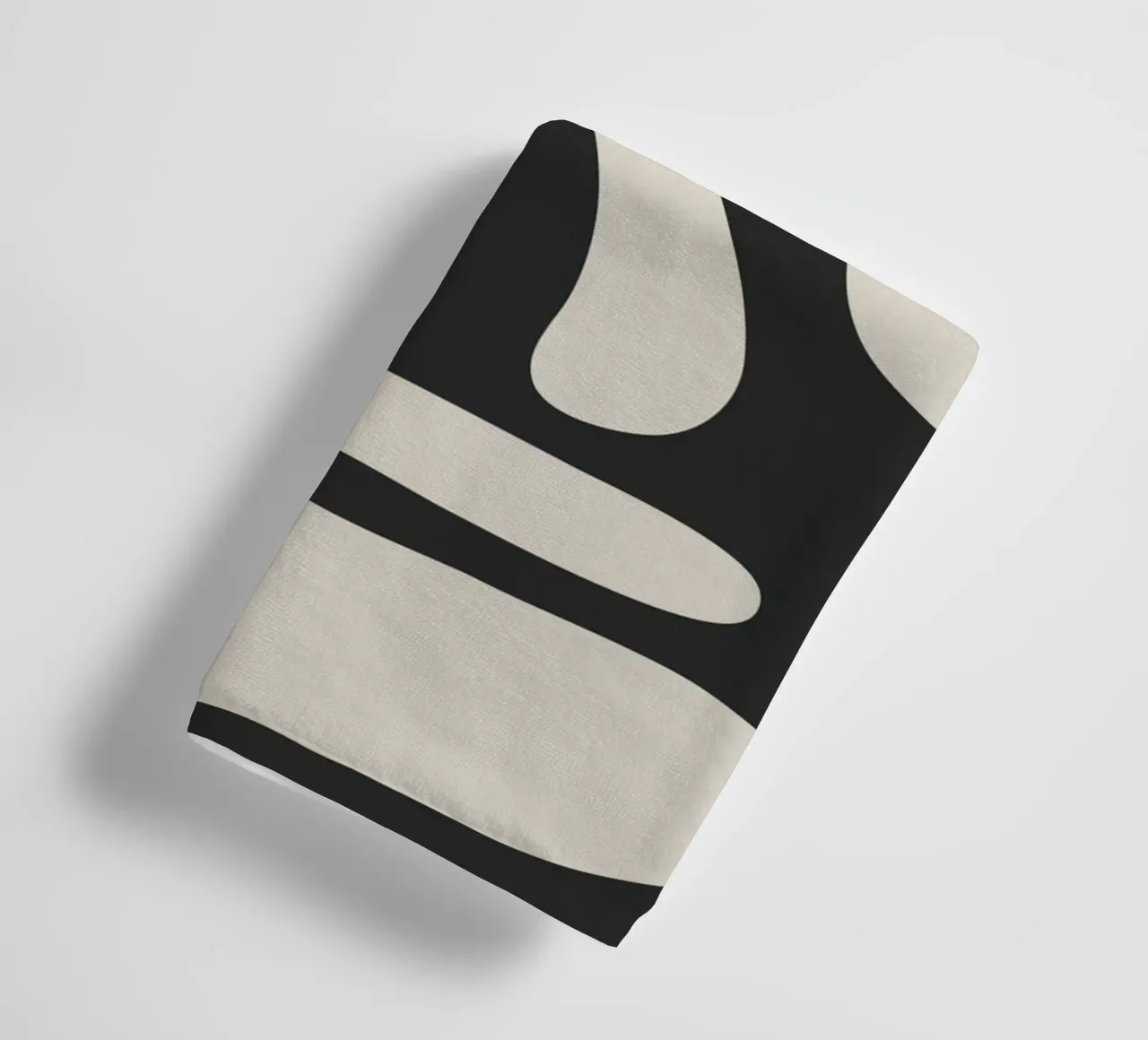 Modern Abstract Shapes 1 towel by Nadjaa