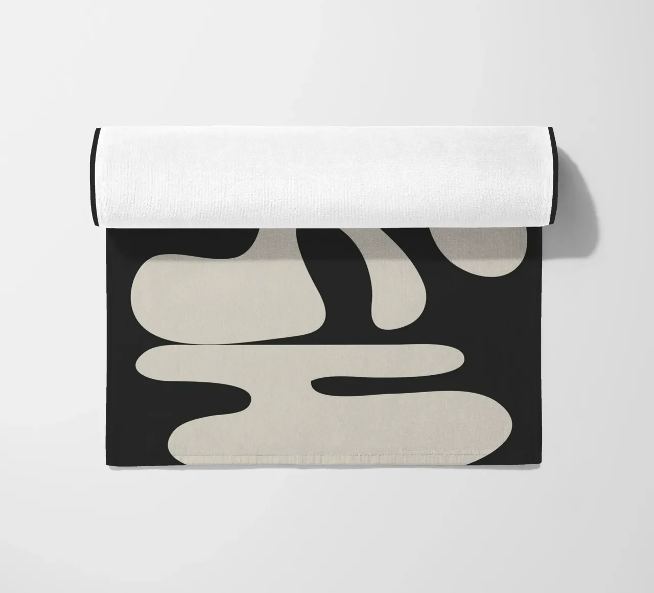 Modern Abstract Shapes 1 telo mare da Nadjaa