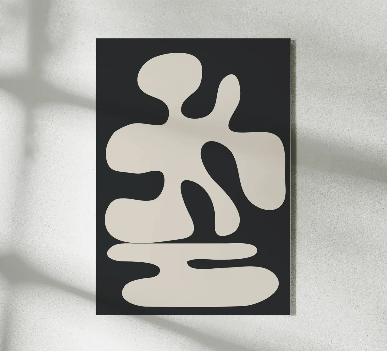 Modern Abstract Shapes 1 metacrilato de Nadjaa