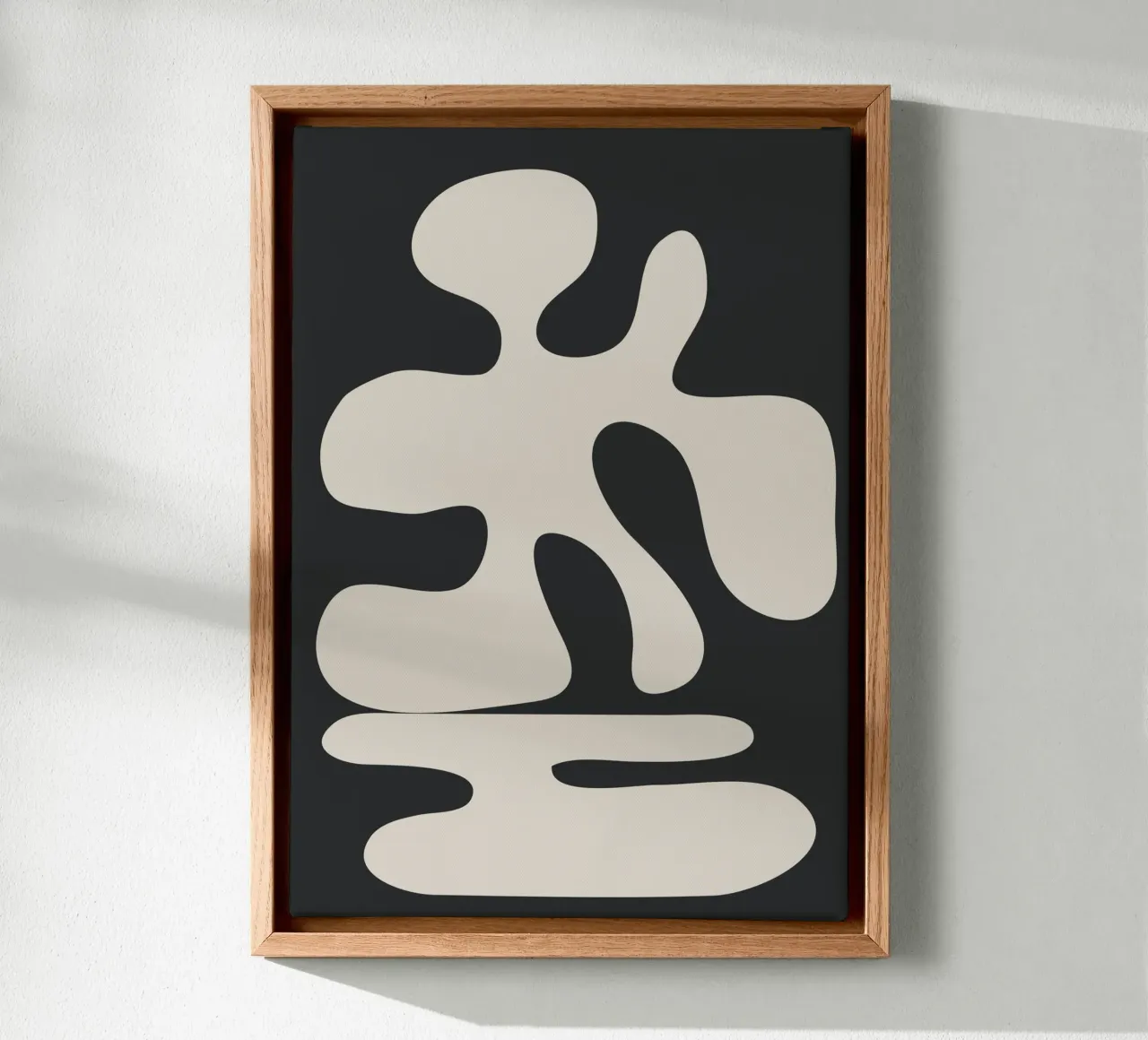 Modern Abstract Shapes 1 canvas by Nadjaa